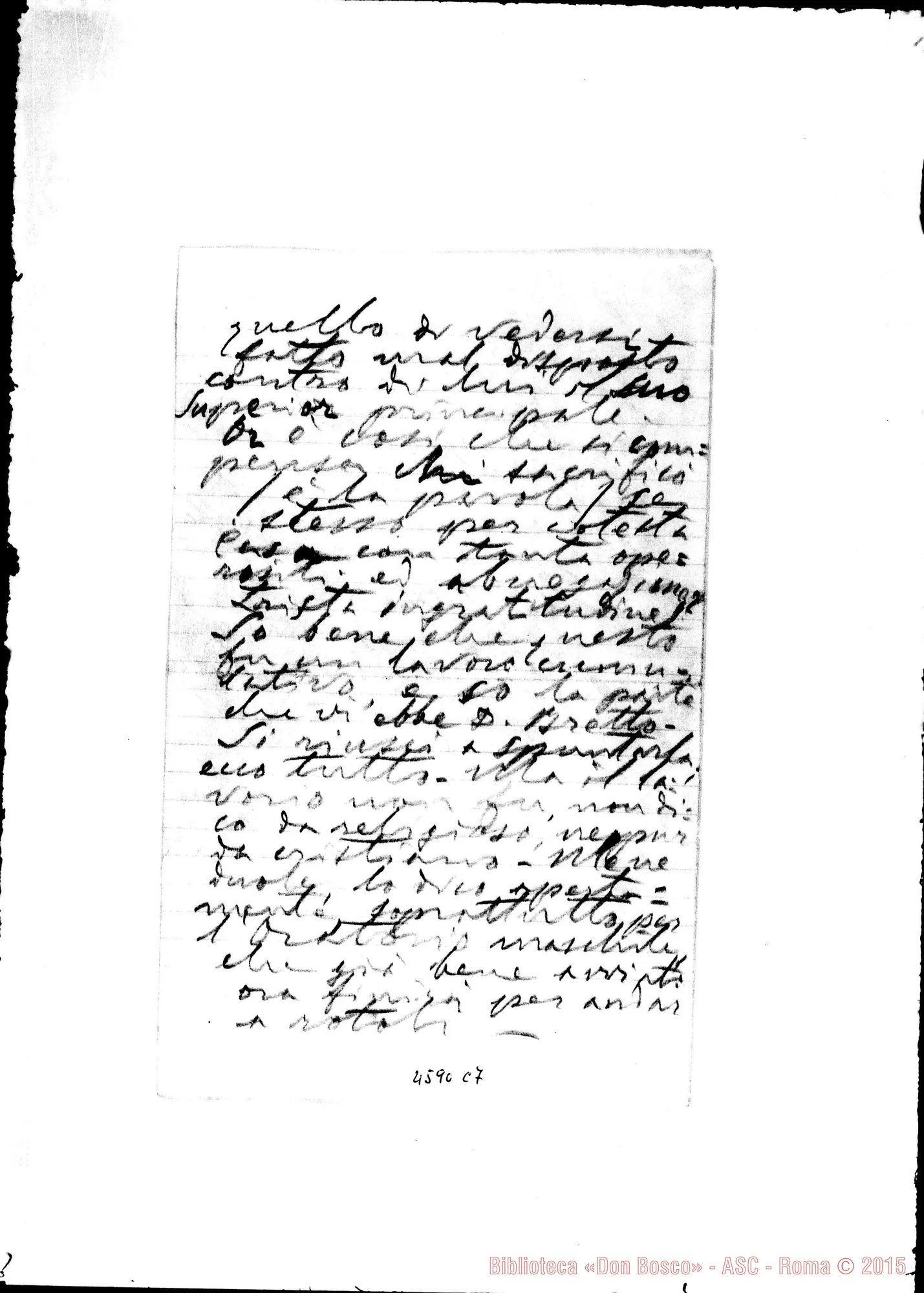Fotogramma C 7 — « « -Fauda Felicina, suora. Torino, 23-10-1904