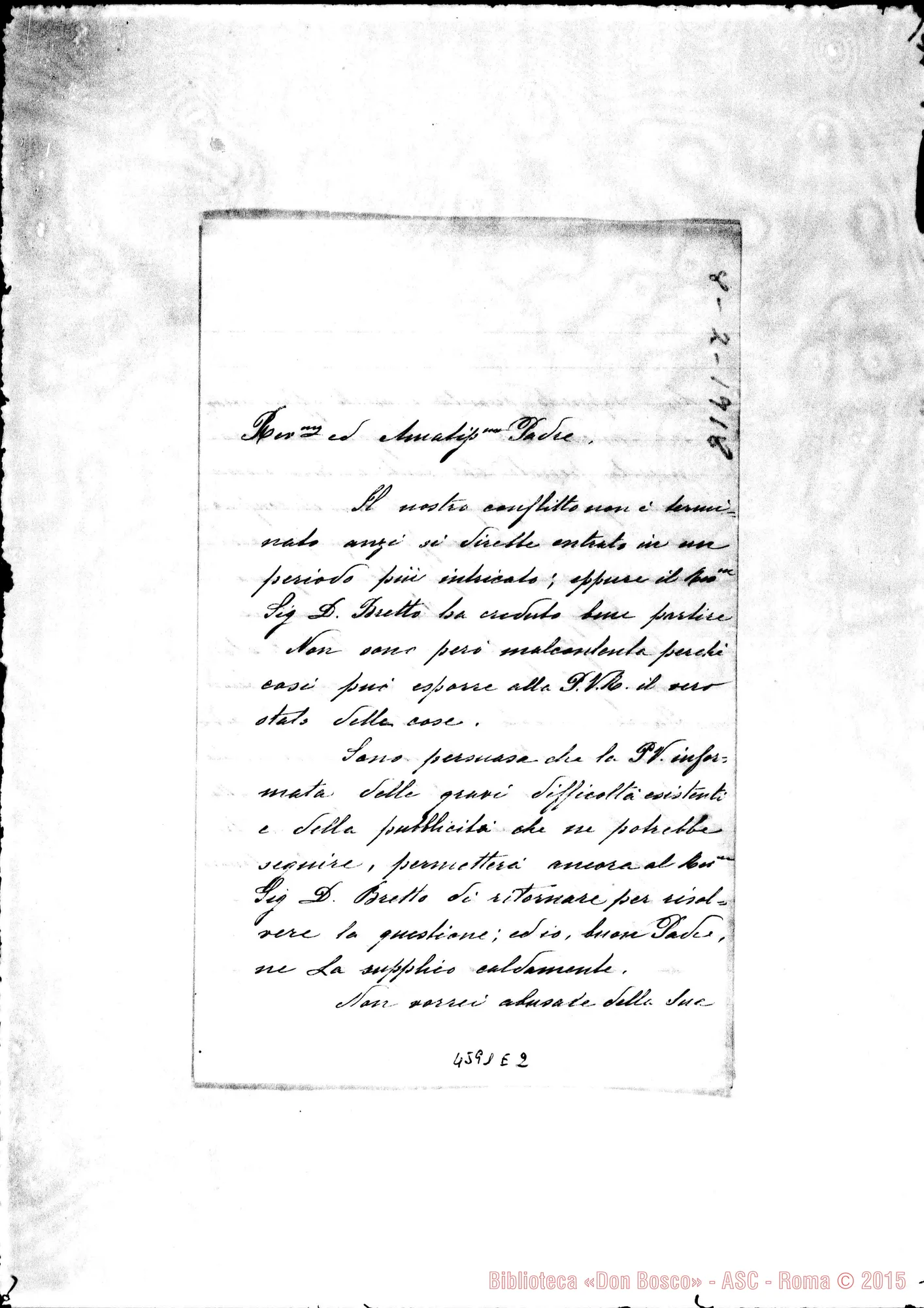 Fotogramma E 2 — « « « « Nizza Monf., 8-02-1918