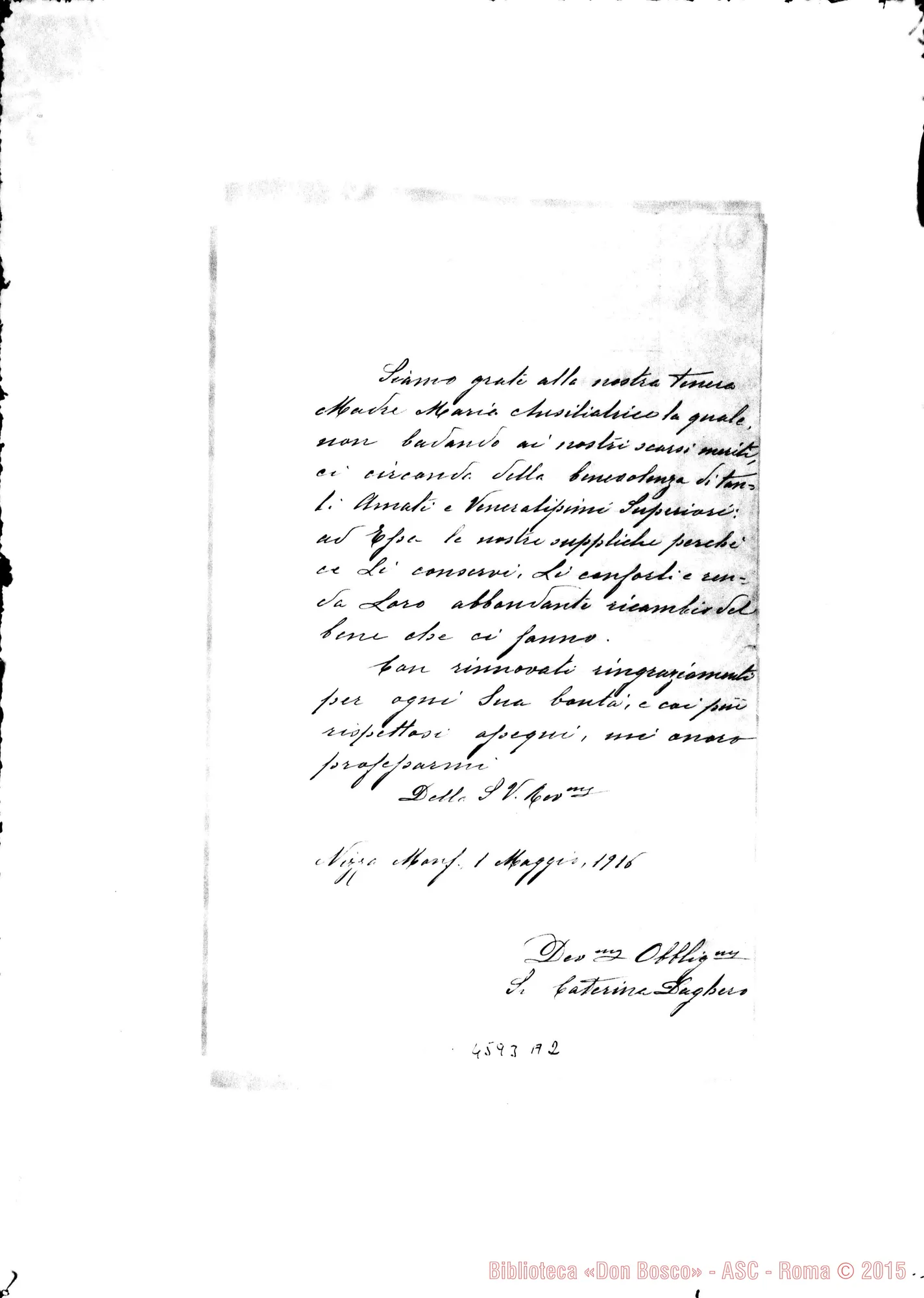 Fotogramma A 2 — « « « « Nizza Monf., 1-05-1916
