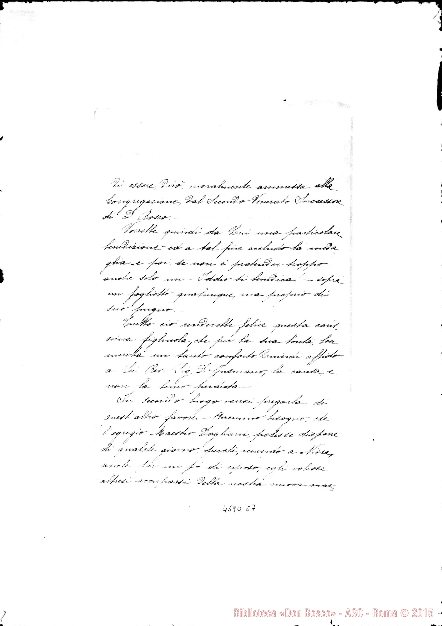 Fotogramma E 7 — Fauda Felicina, suora-Gusmano Calogero. Nizza Monf., 10-02-1911