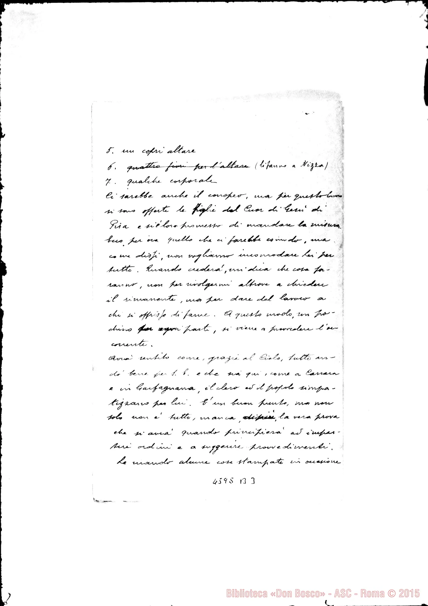 Fotogramma B 3 — Gatti Carlo, SDB-Cucchietti Luigia, suora. Massa, 20-11-1909