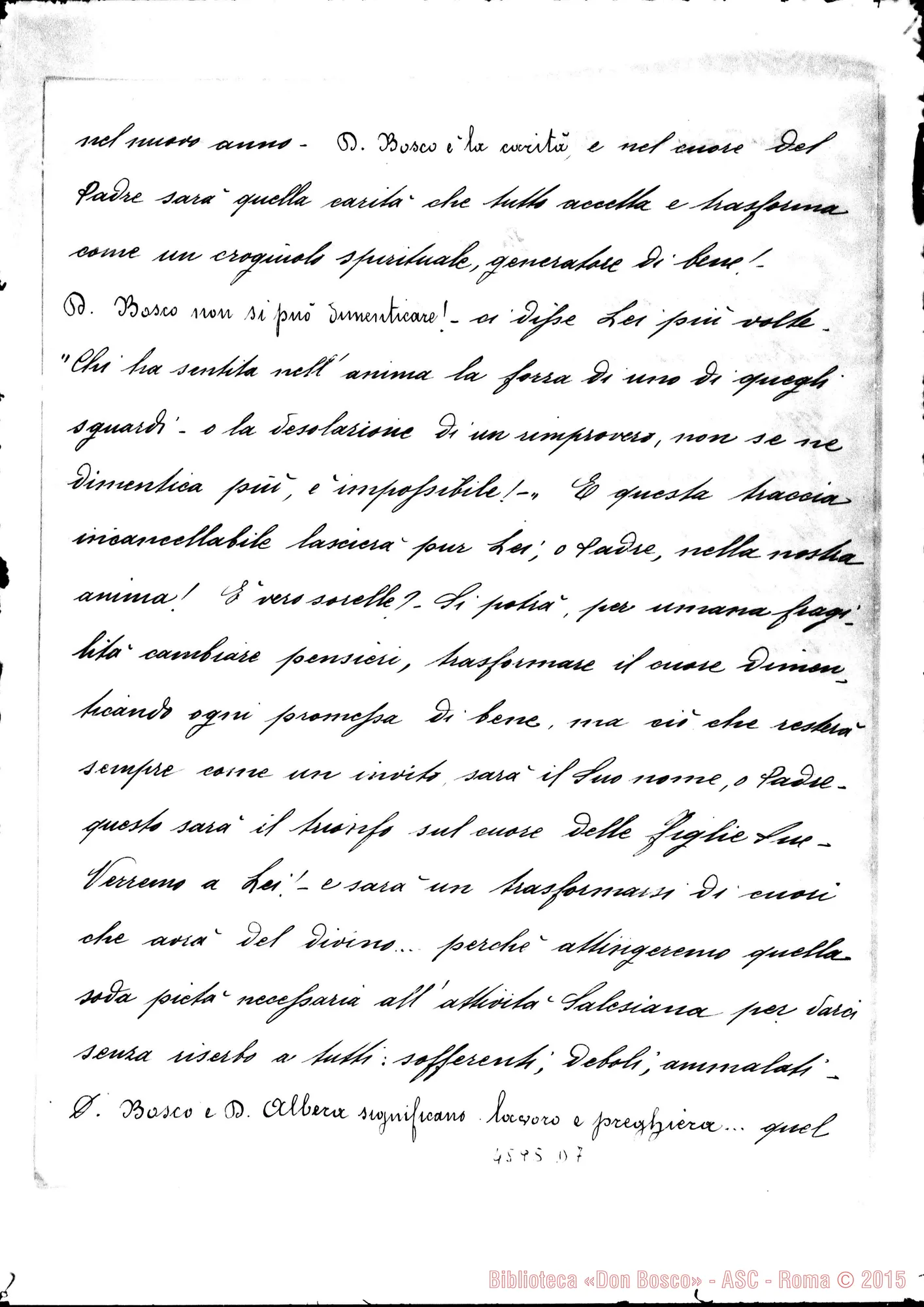 Fotogramma D 7 — Genghini Clelia, suora-Albera Paolo. Torino, 21-08-1917