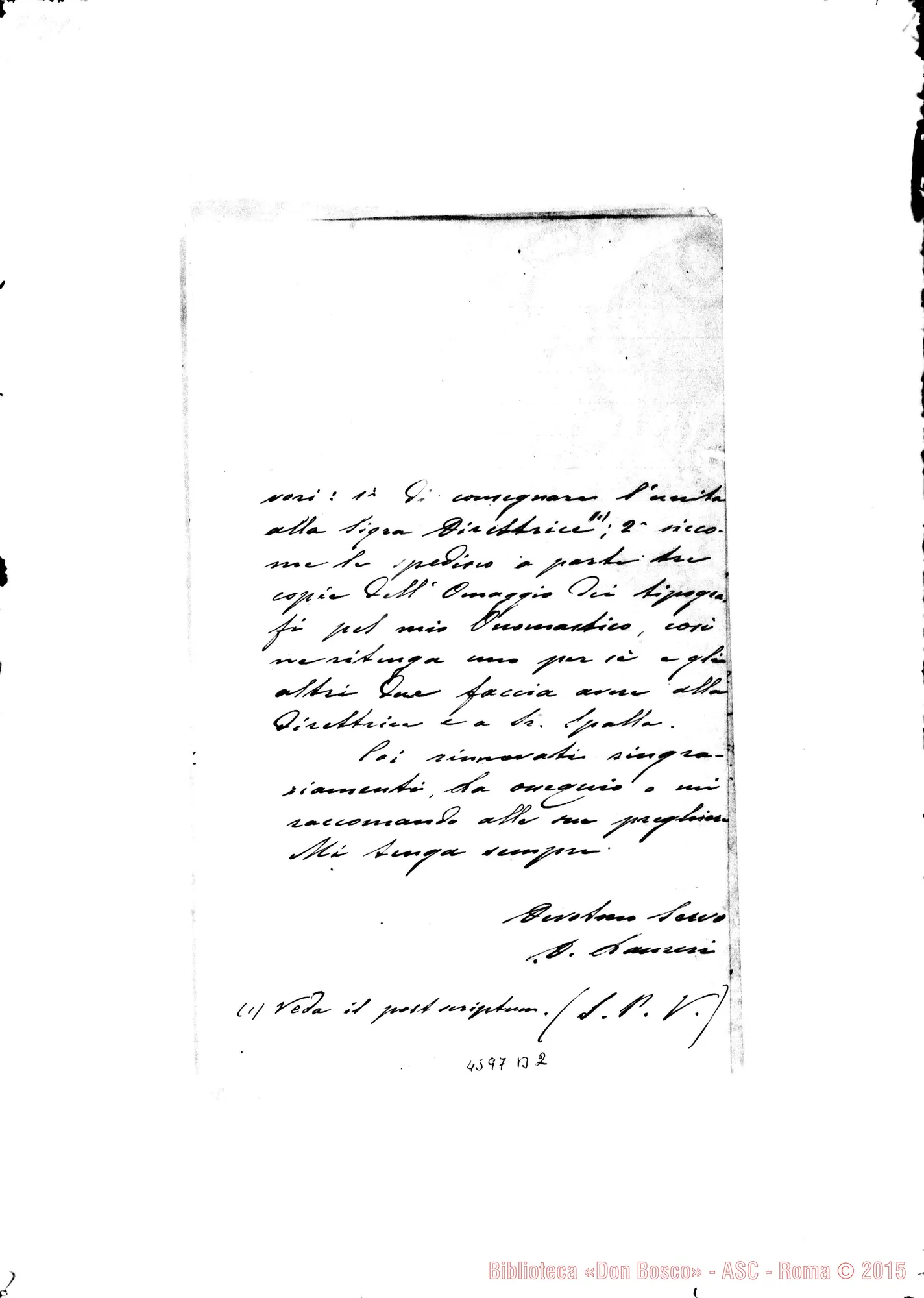 Fotogramma B 2 — « « « « Sampierdarena, 15-03-1909