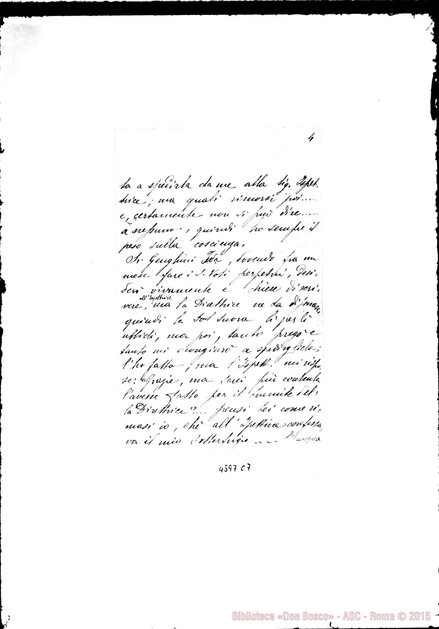 Fotogramma C 7 — Maccone Ottavia, suora-Albera Paolo. Lugo, 14-03-1918