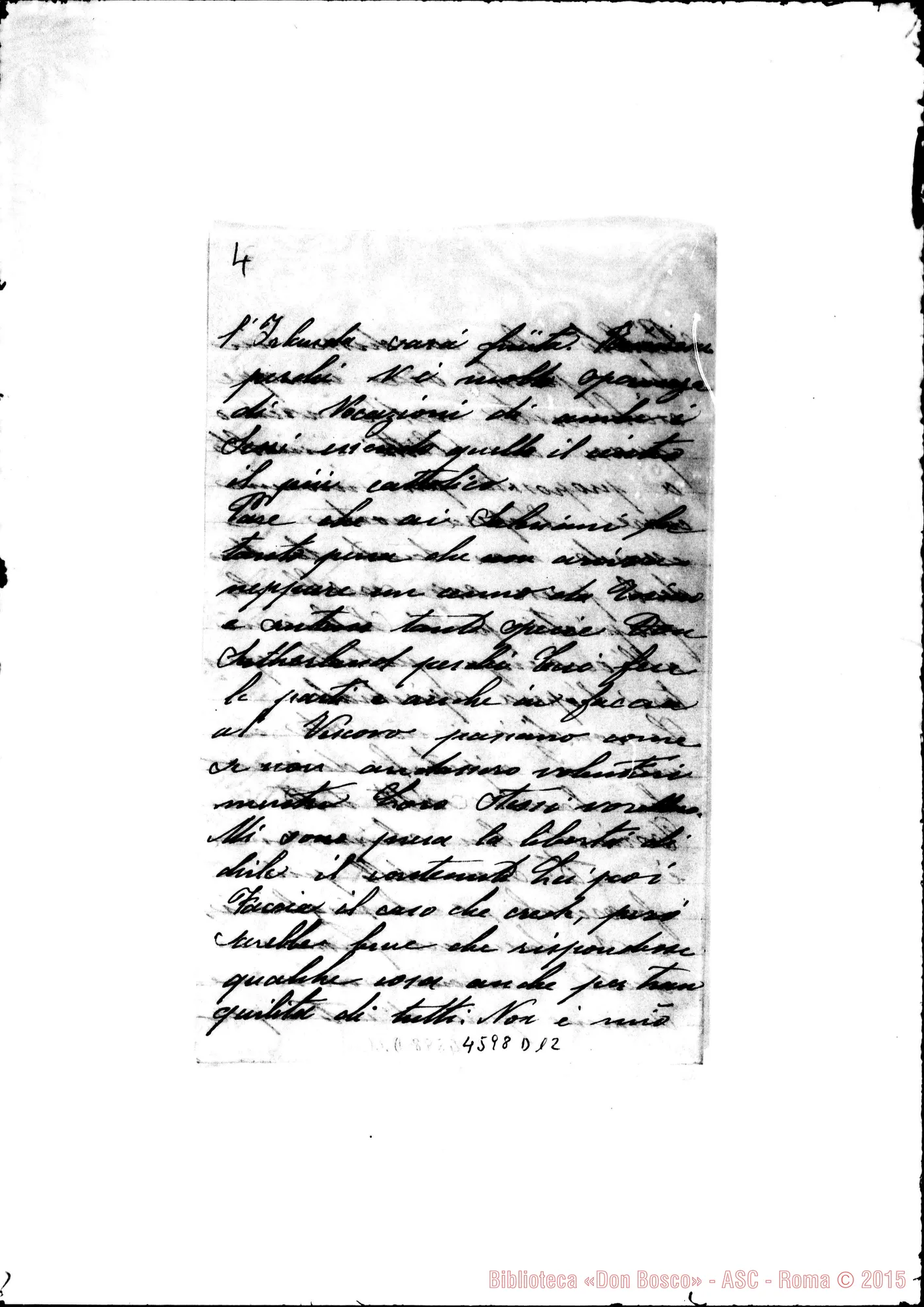 Fotogramma D 12 — Martinoni Giovanna, suora-Albera Paolo. Farnborough, 21-12-1918