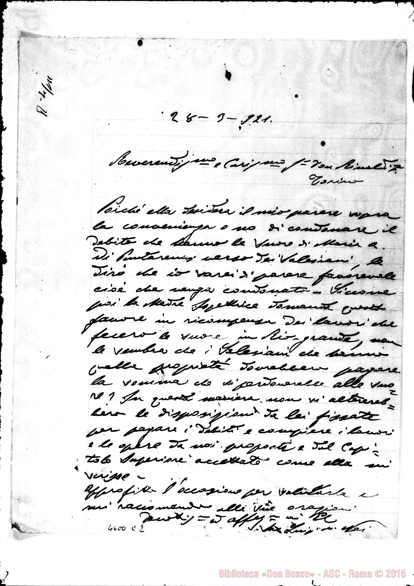 Fotogramma C 2 — n n -Rinaldi Filippo. Senza luogo, 28-03-1921