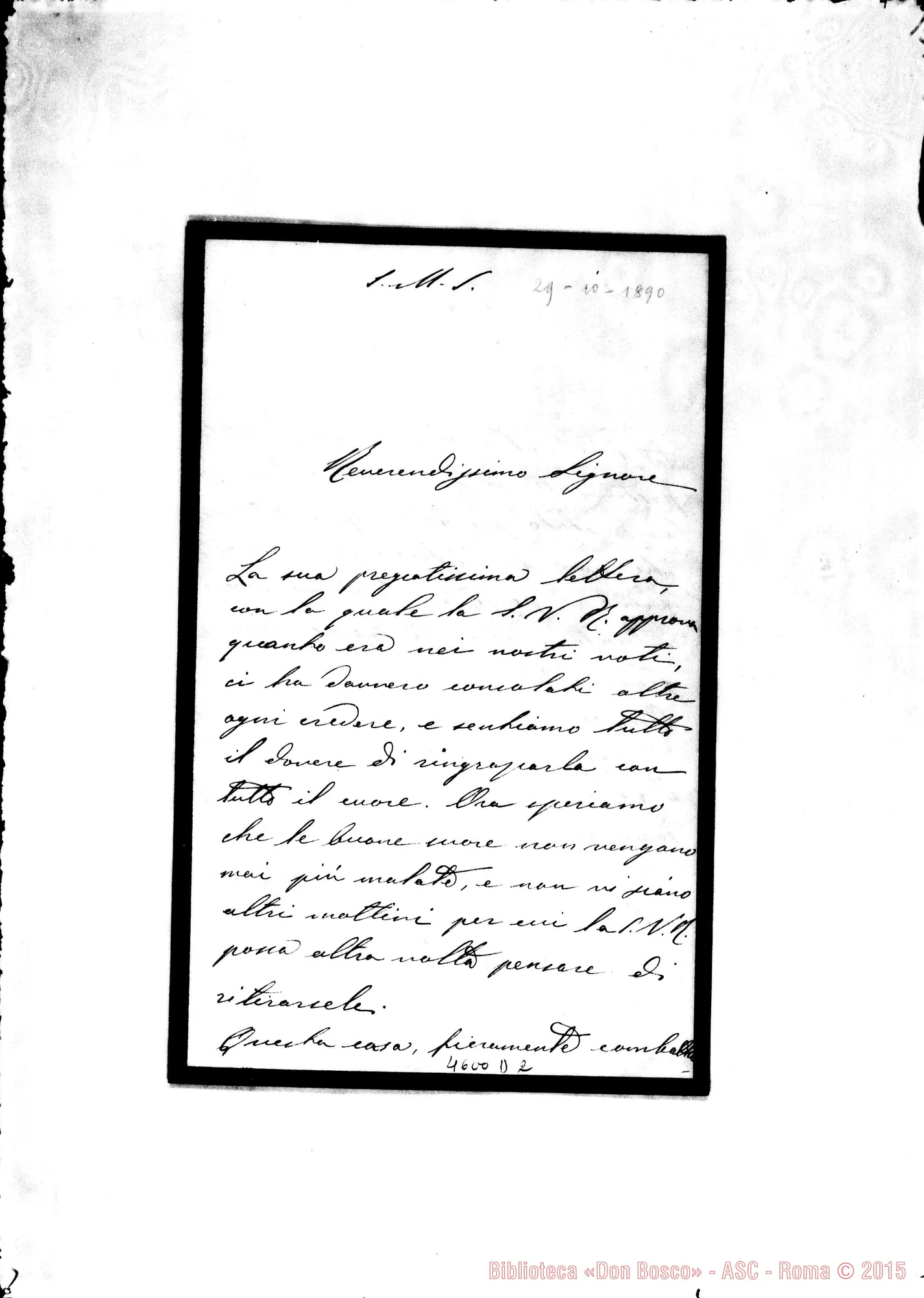 Fotogramma D 2 — « « -Bonetti Giovanni. Bronte, 29-10-1890