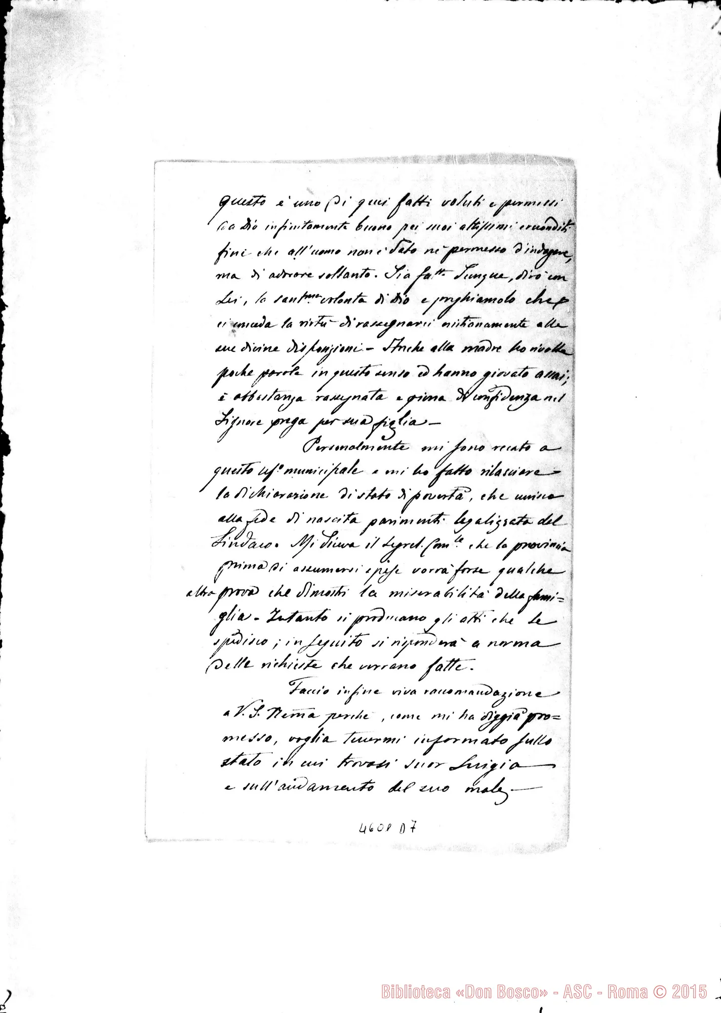 Fotogramma D 7 — Rugo Sante, sac.-Bonetti Giovanni. Sequals, 19-12-1890