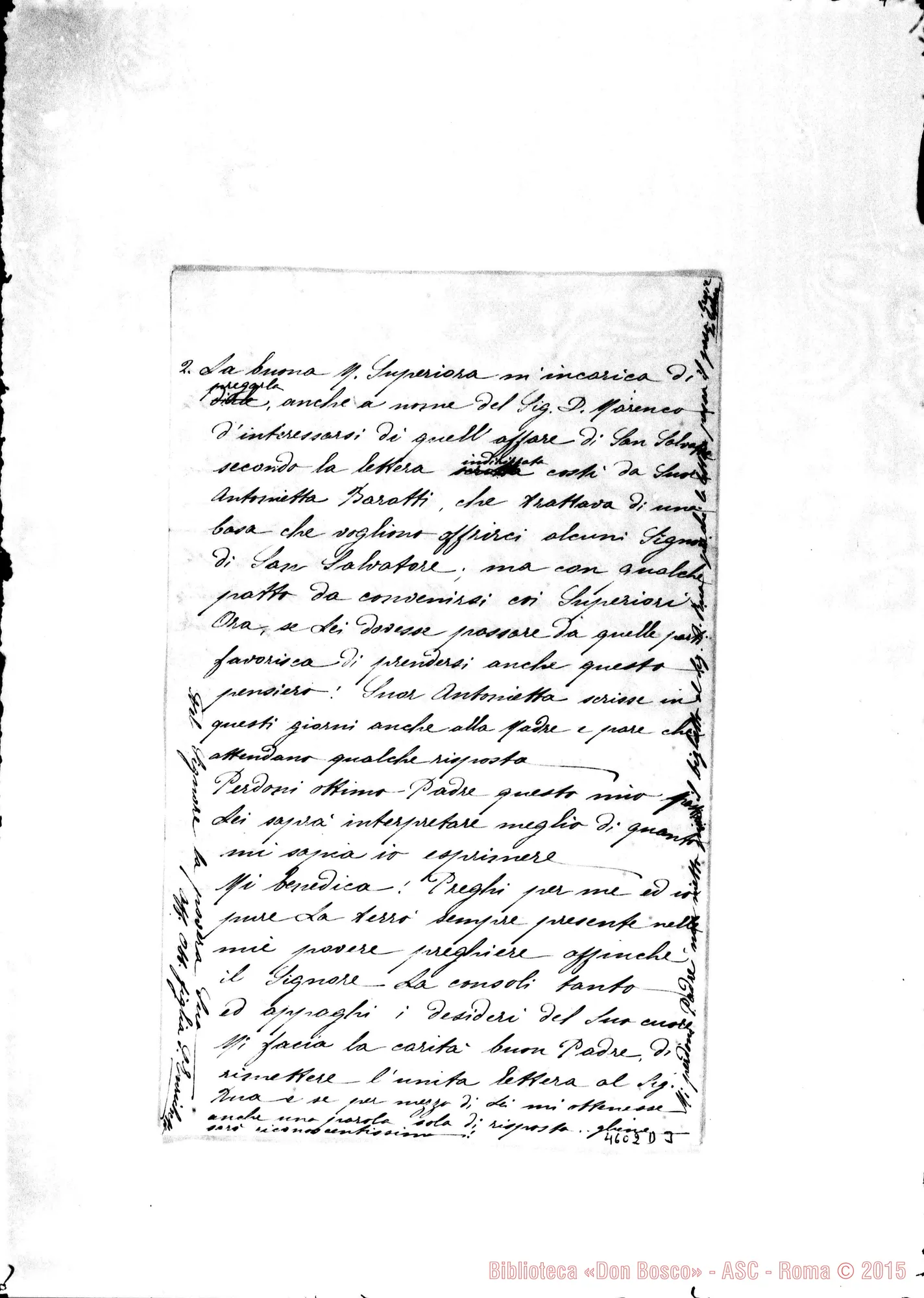 Fotogramma D 3 — « « -Bretto Clemente. 25-11-1899