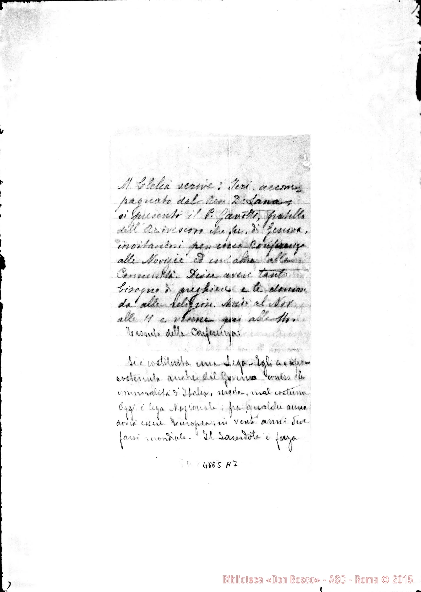 Fotogramma A 7 — « « « « Nizza Monf., 10-07-1926