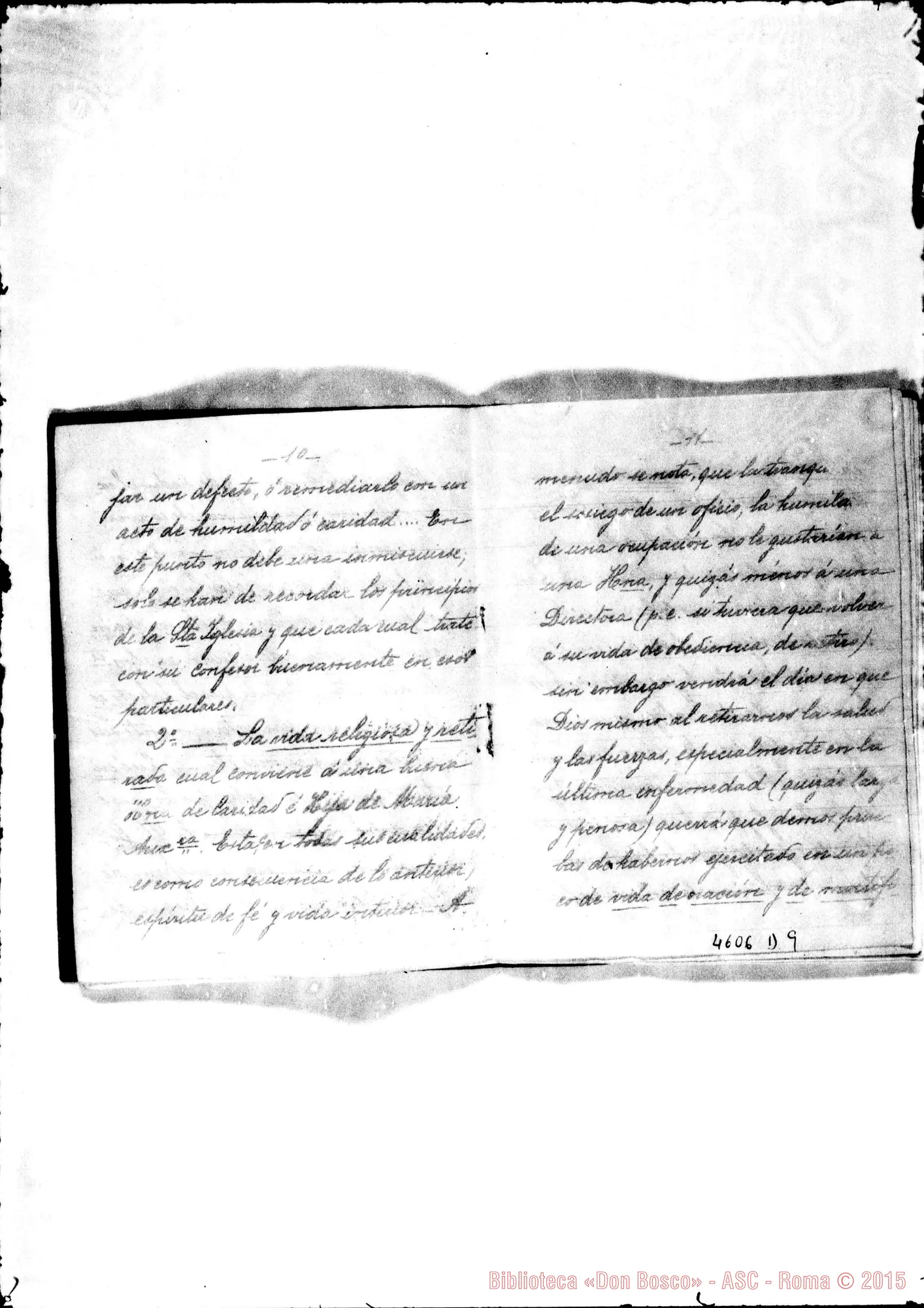 Fotogramma D 9 — Vespignani Giuseppe, SDB Ispettore d’America: lett. circolare alle F.M.A.. Buenos Aires, 7-11-1906
