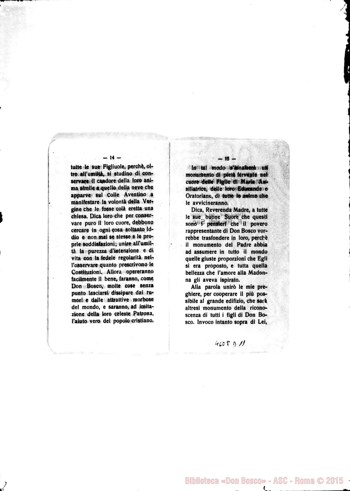 Fotogramma D 11 — 24-05-1922: Maria Ausiliatrice E l’istituto delle F.M.A.