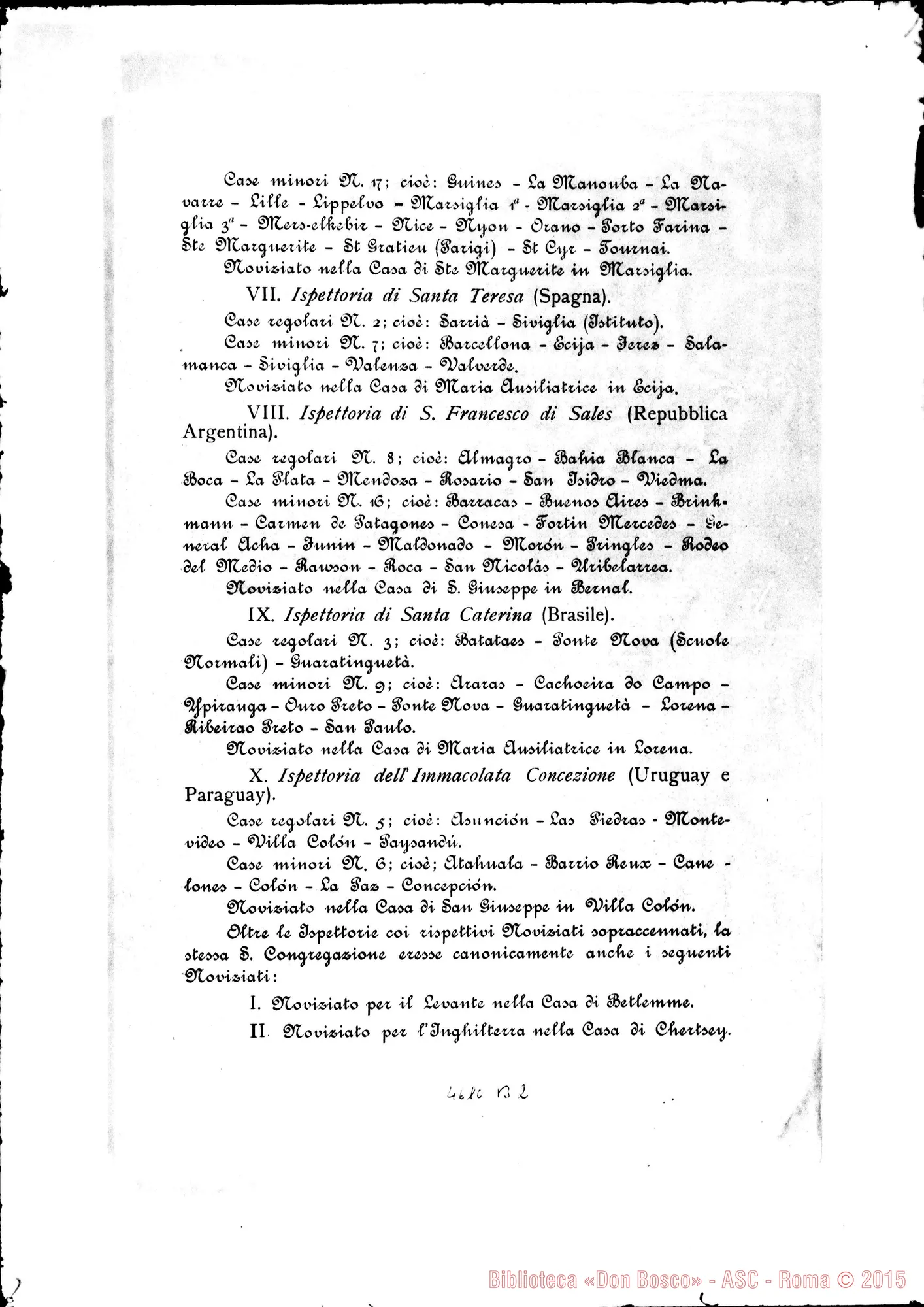 Fotogramma B 2 — 19-03-1908: Sull’erezione canonica delle Ispettorie