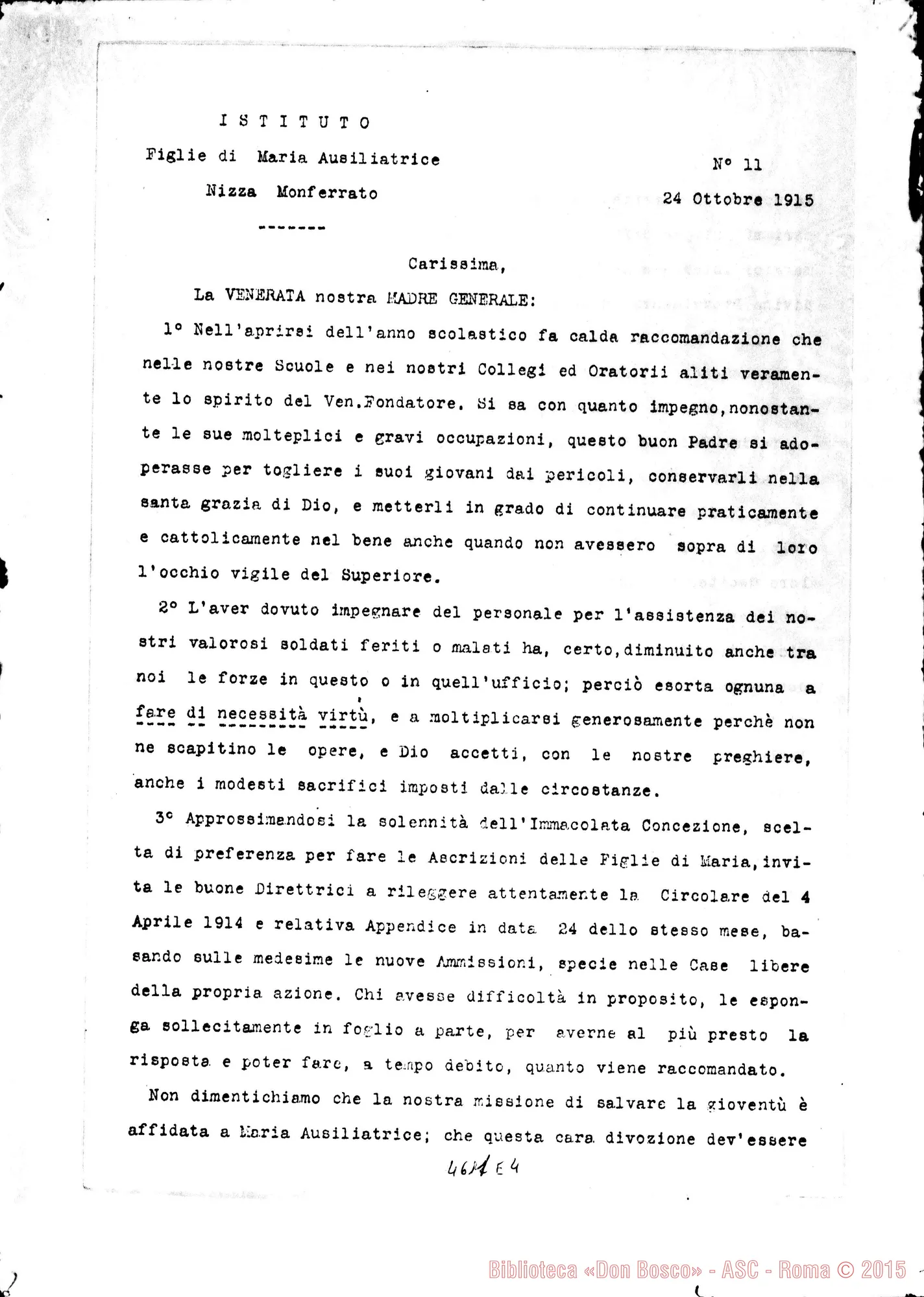 Fotogramma E 4 — « 11 24-10-1915