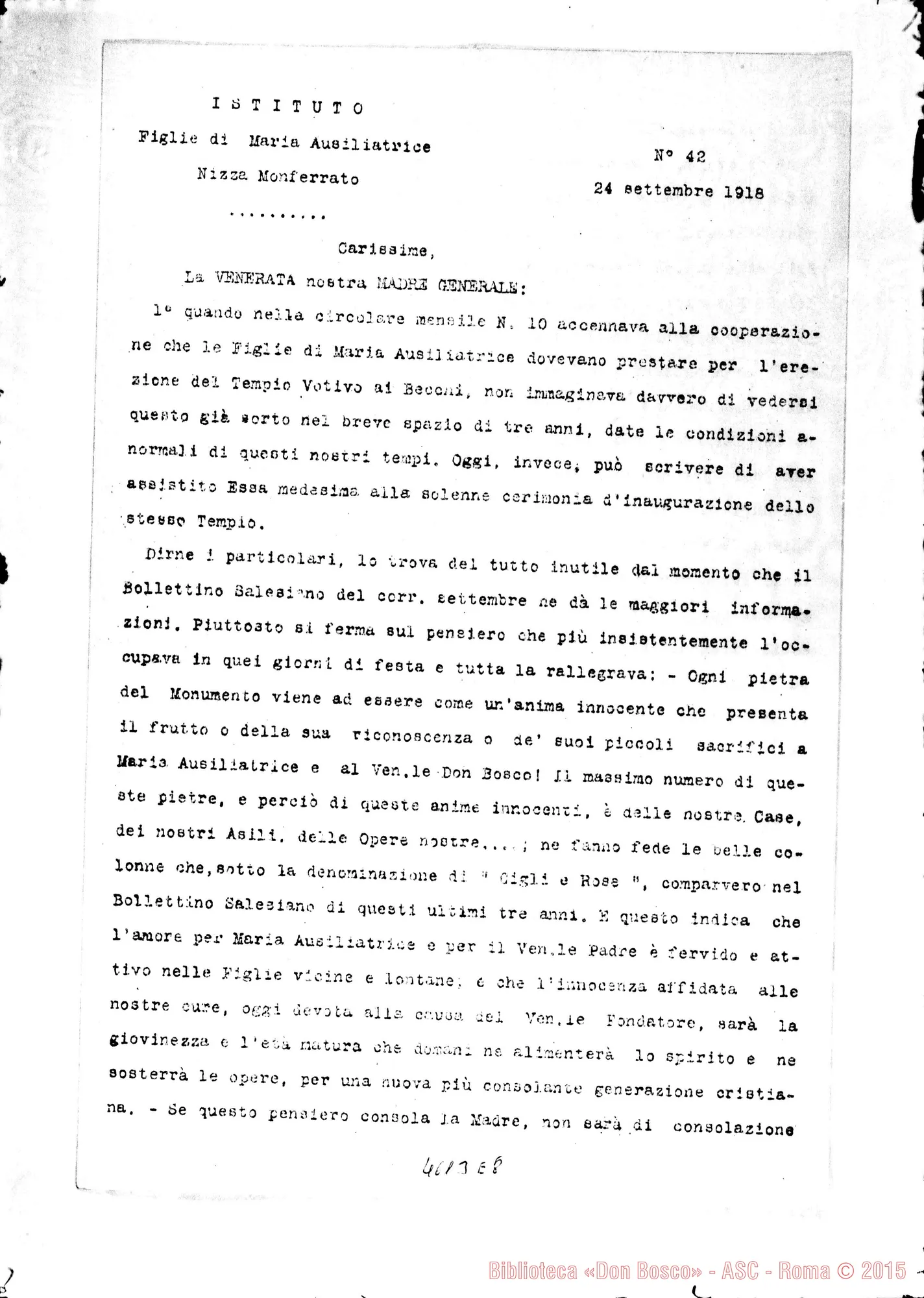 Fotogramma E 8 — « 42 24-09-1918