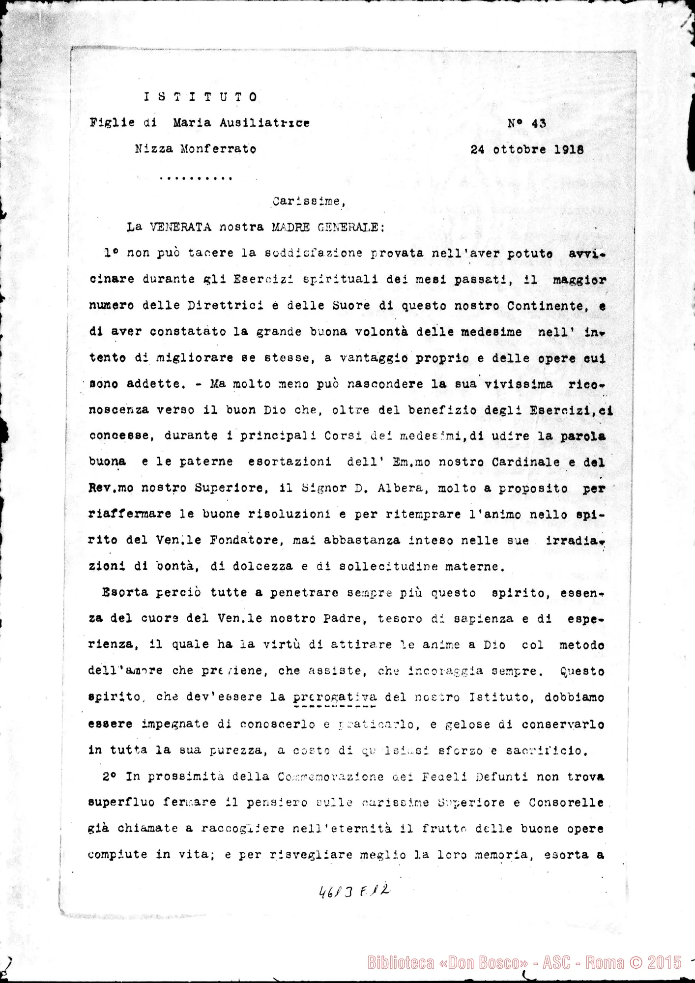Fotogramma E 12 — « 43 24-10-1918