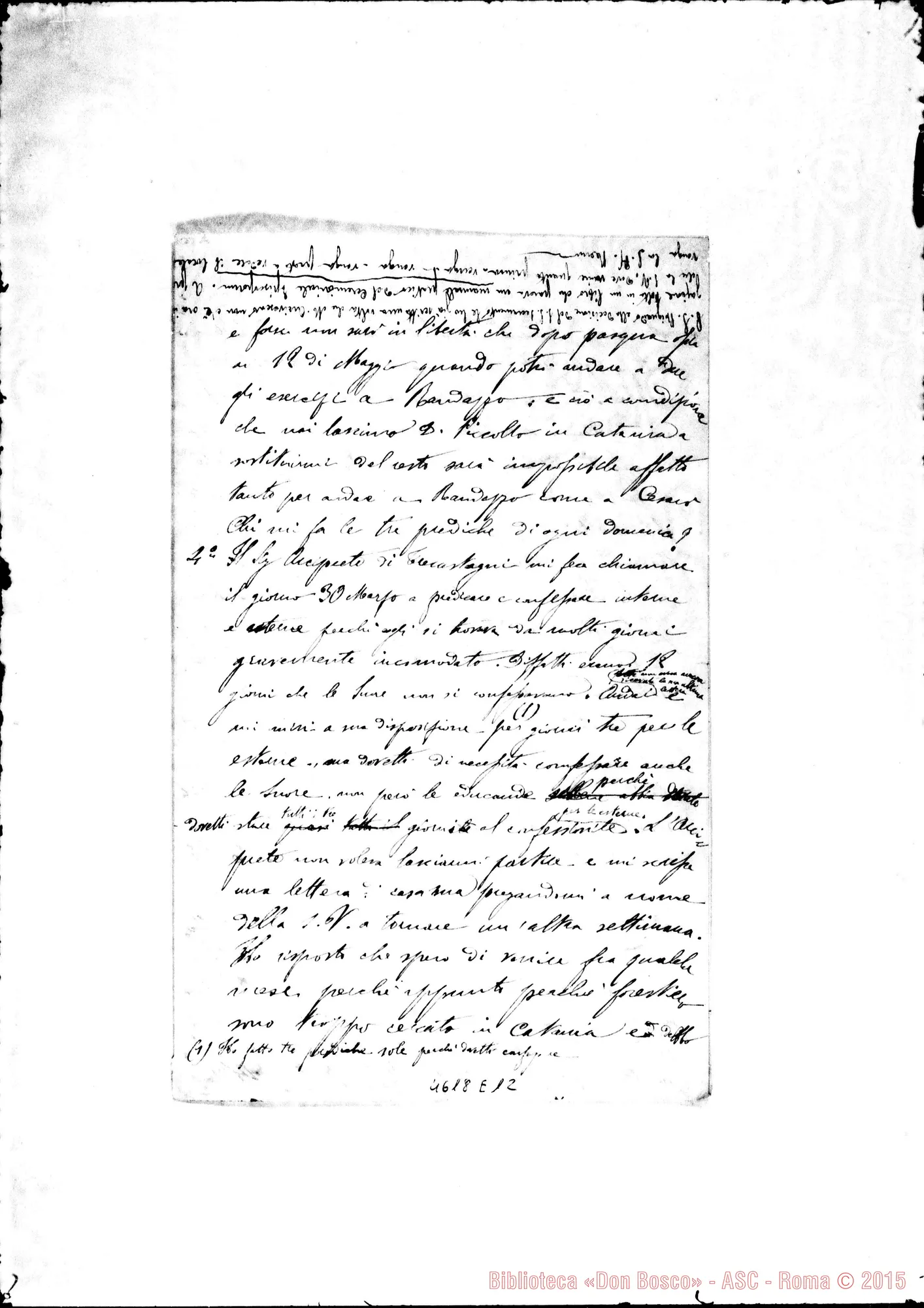 Fotogramma E 12 — « « « Catania, 7-04-1886