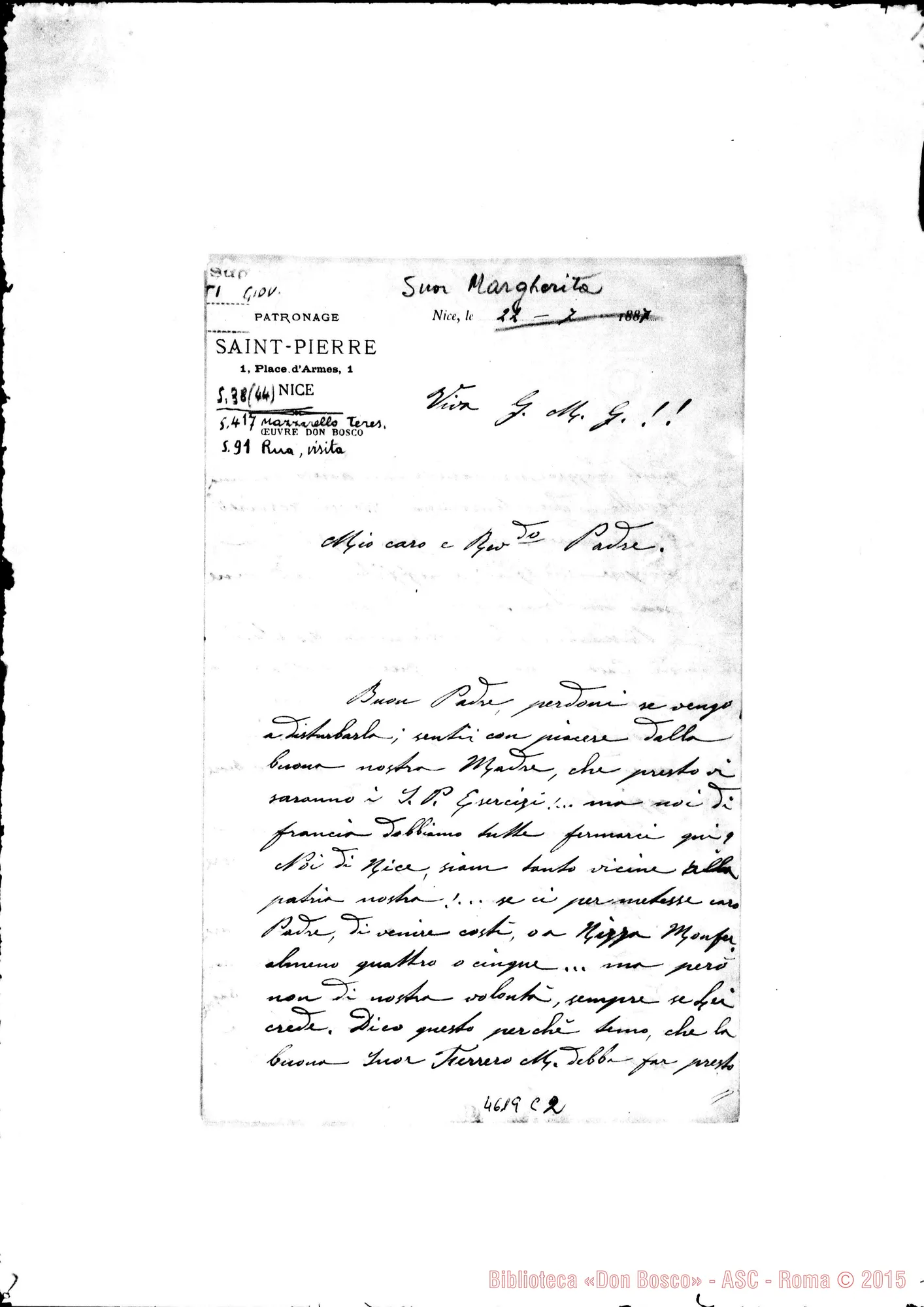 Fotogramma C 2 — Rasino Margherita, suora-Bonetti. Nizza Monf., 22-07-1887