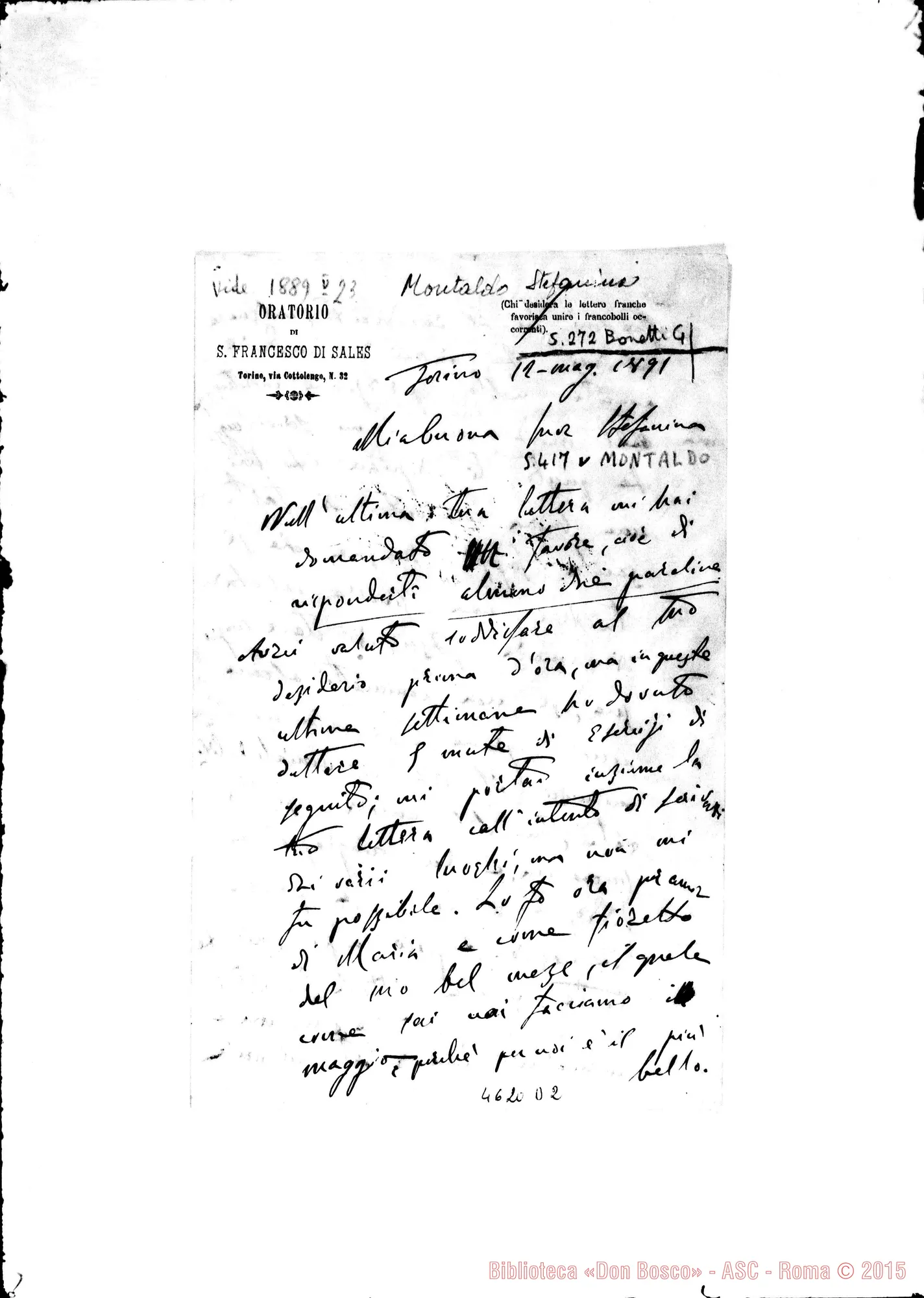 Fotogramma D 2 — « « Torino, 12-05-1891