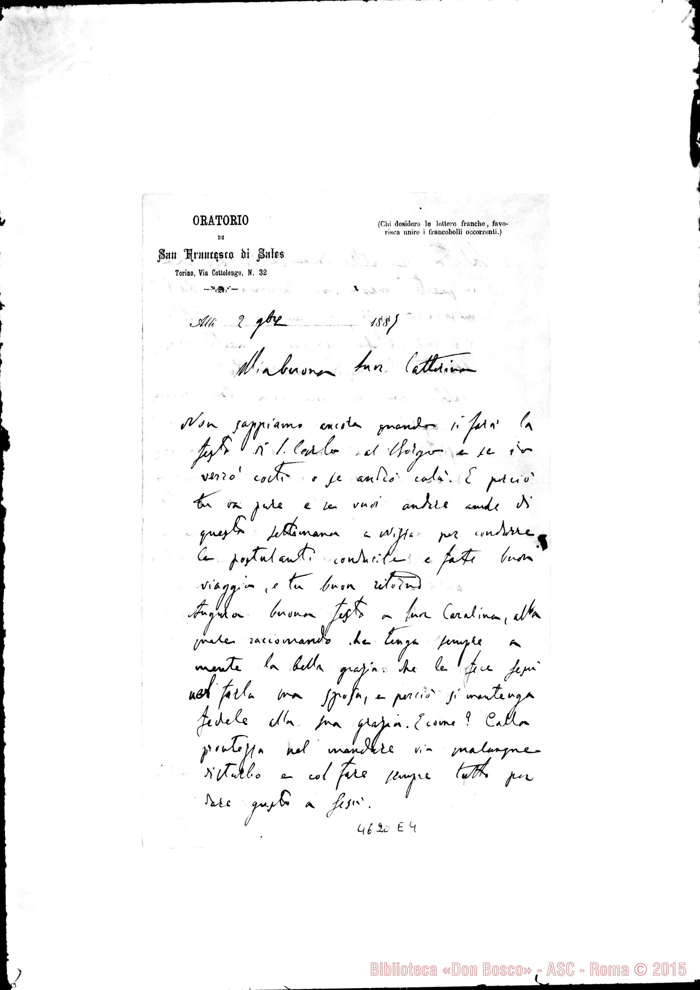 Fotogramma E 4 — « « Torino, 2-11-1887