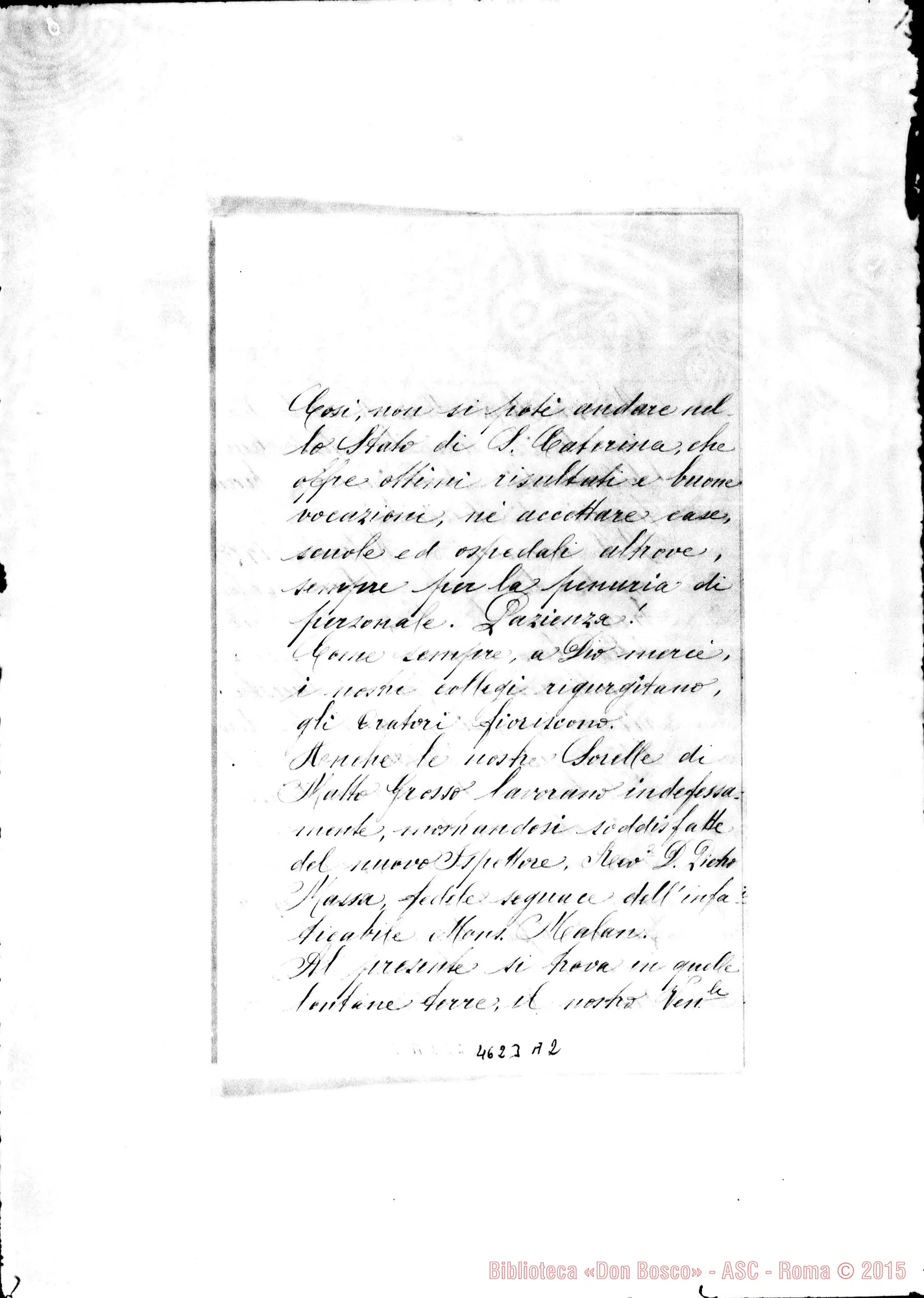 Fotogramma A 2 — Brasile, suor Oria-Cagliero, mons., il 12-12-1919