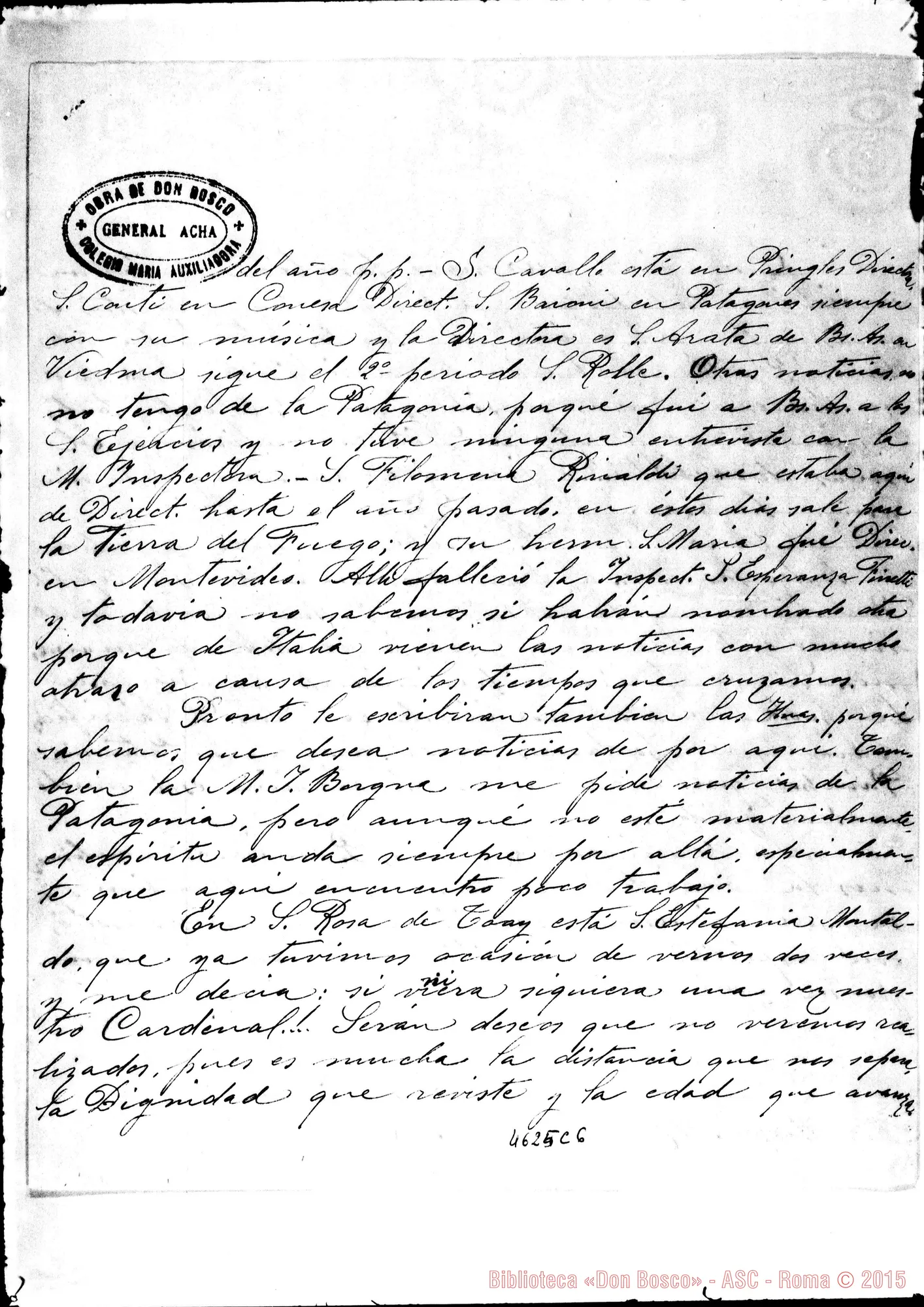 Fotogramma C 6 — « « « Patagones, 10-03-1917