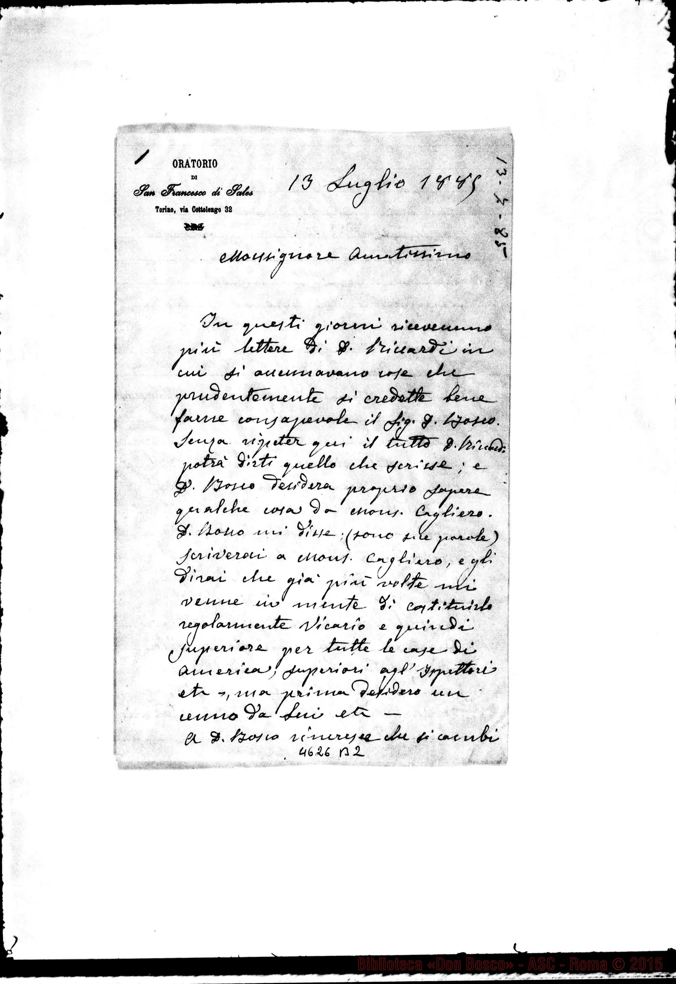 Fotogramma B 2 — « « « Torino, 13-07-1885