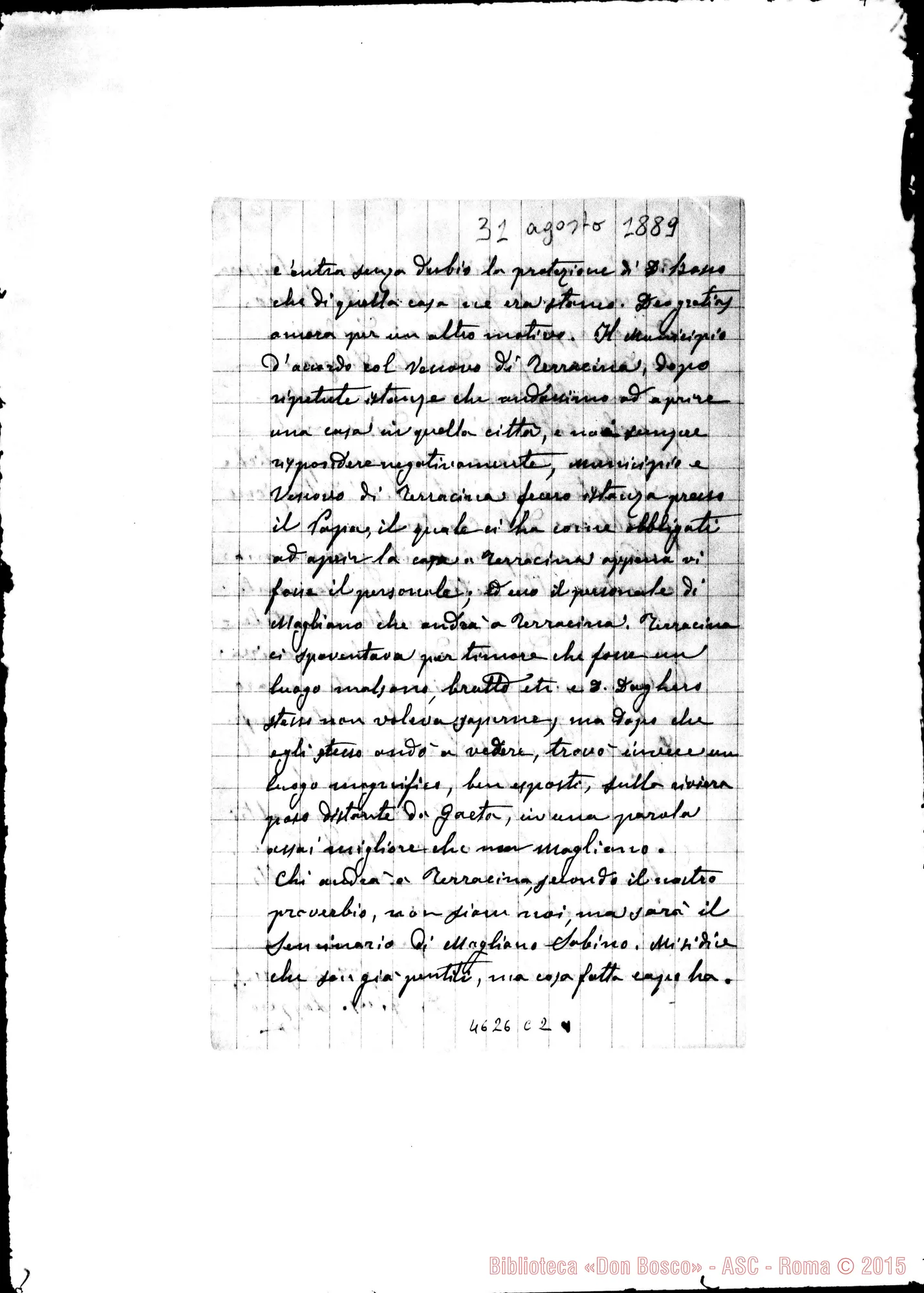 Fotogramma C 2 — « « « Valsalice, 31-08-1889