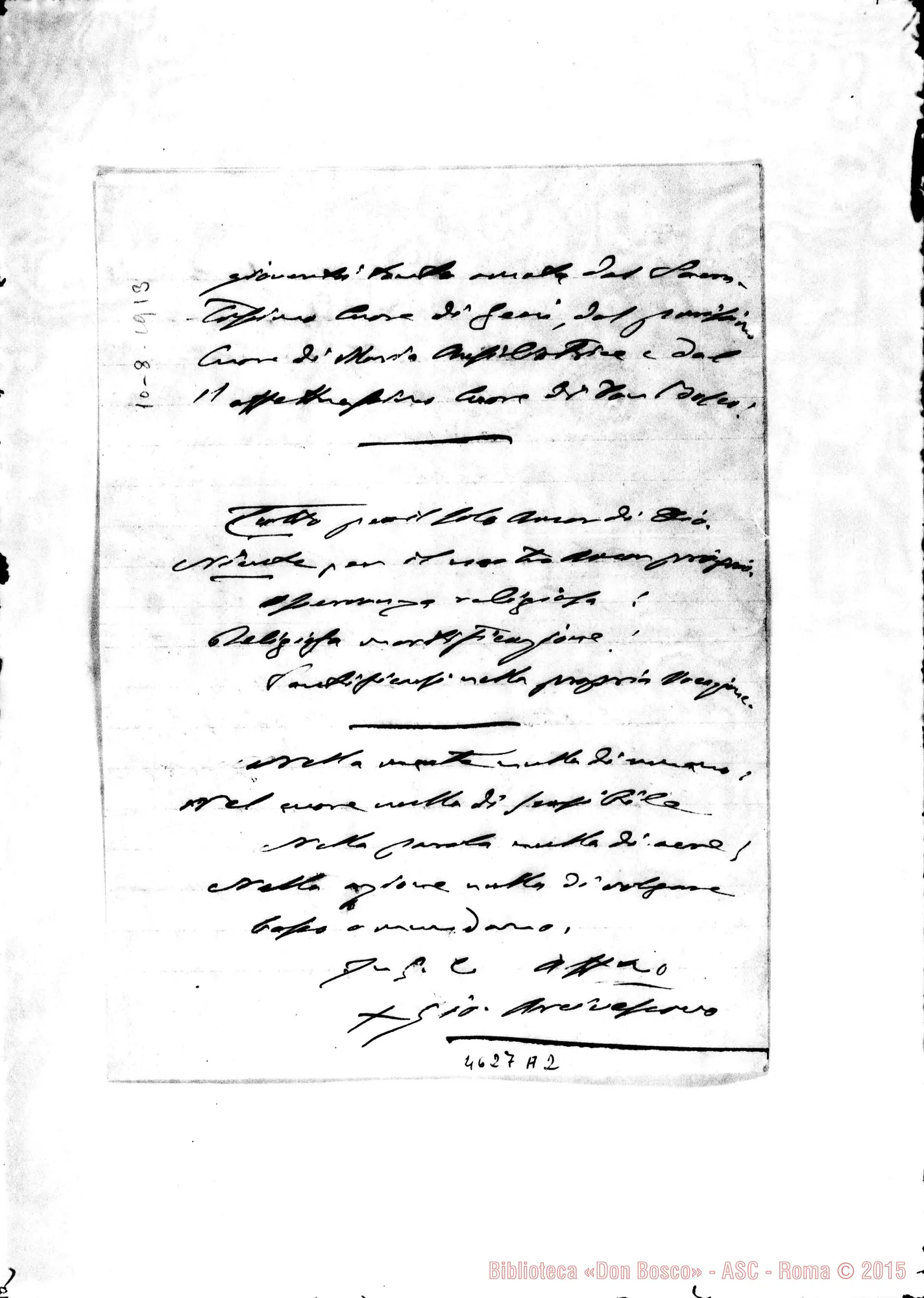 Fotogramma A 2 — « « -Figlie di M.A. Costa Rica, 10-08-1913
