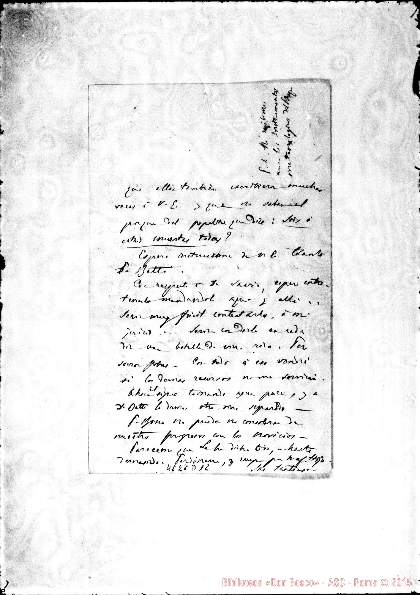 Fotogramma D 12 — « « « « Buenos A., 11-09-1885