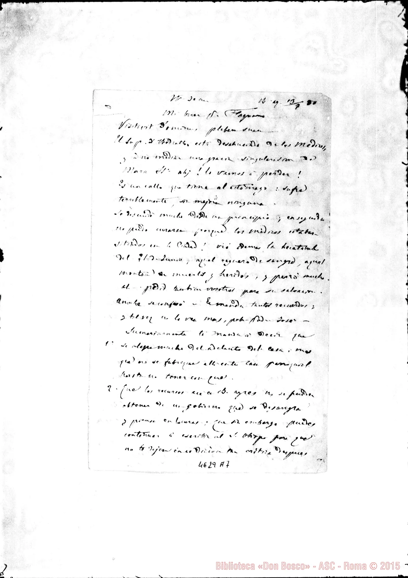Fotogramma A 7 — « « « « Buenos A., 13-07-1880
