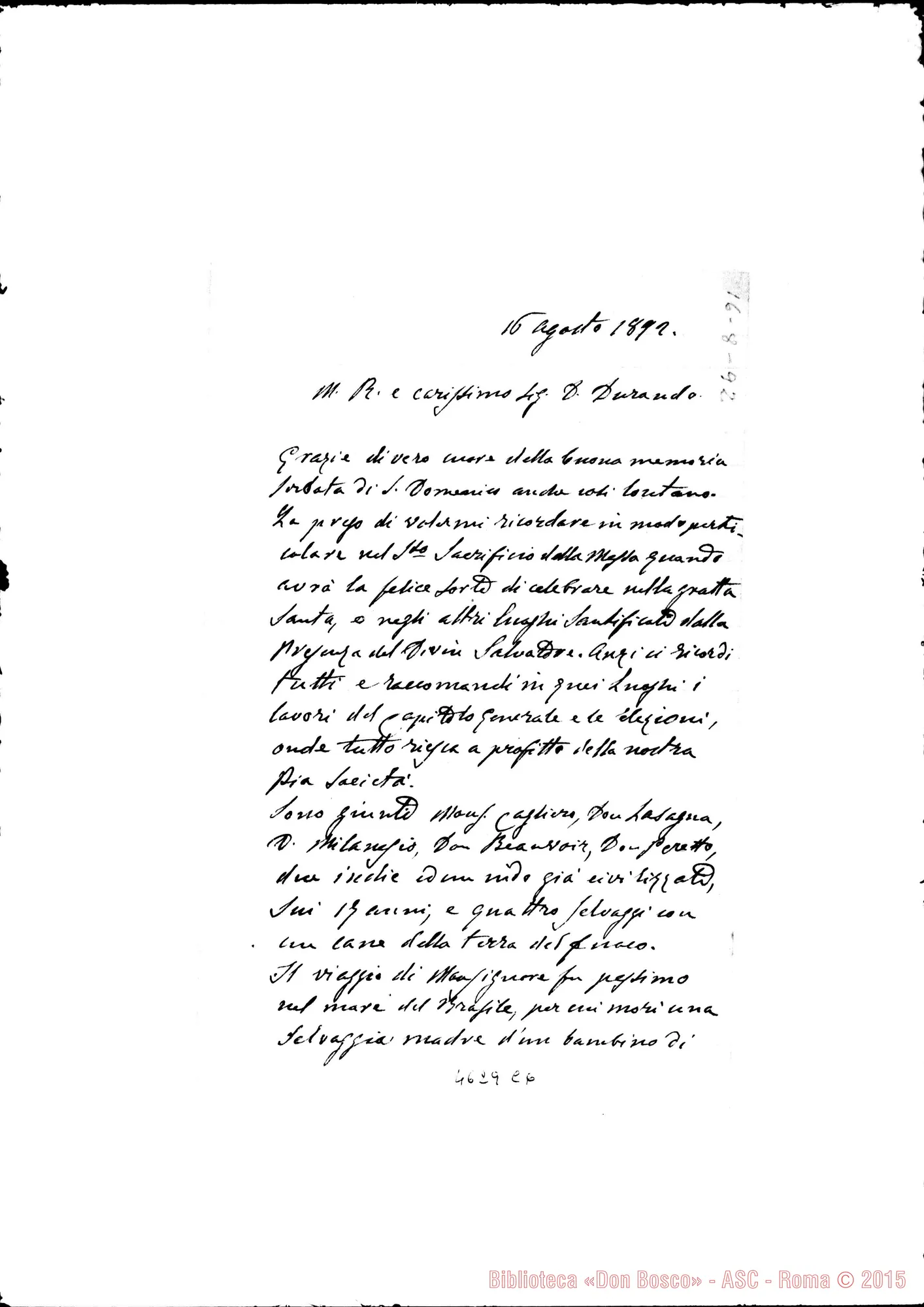 Fotogramma C 6 — Belmonte Domenico-Durando. Torino, 16-08-1892