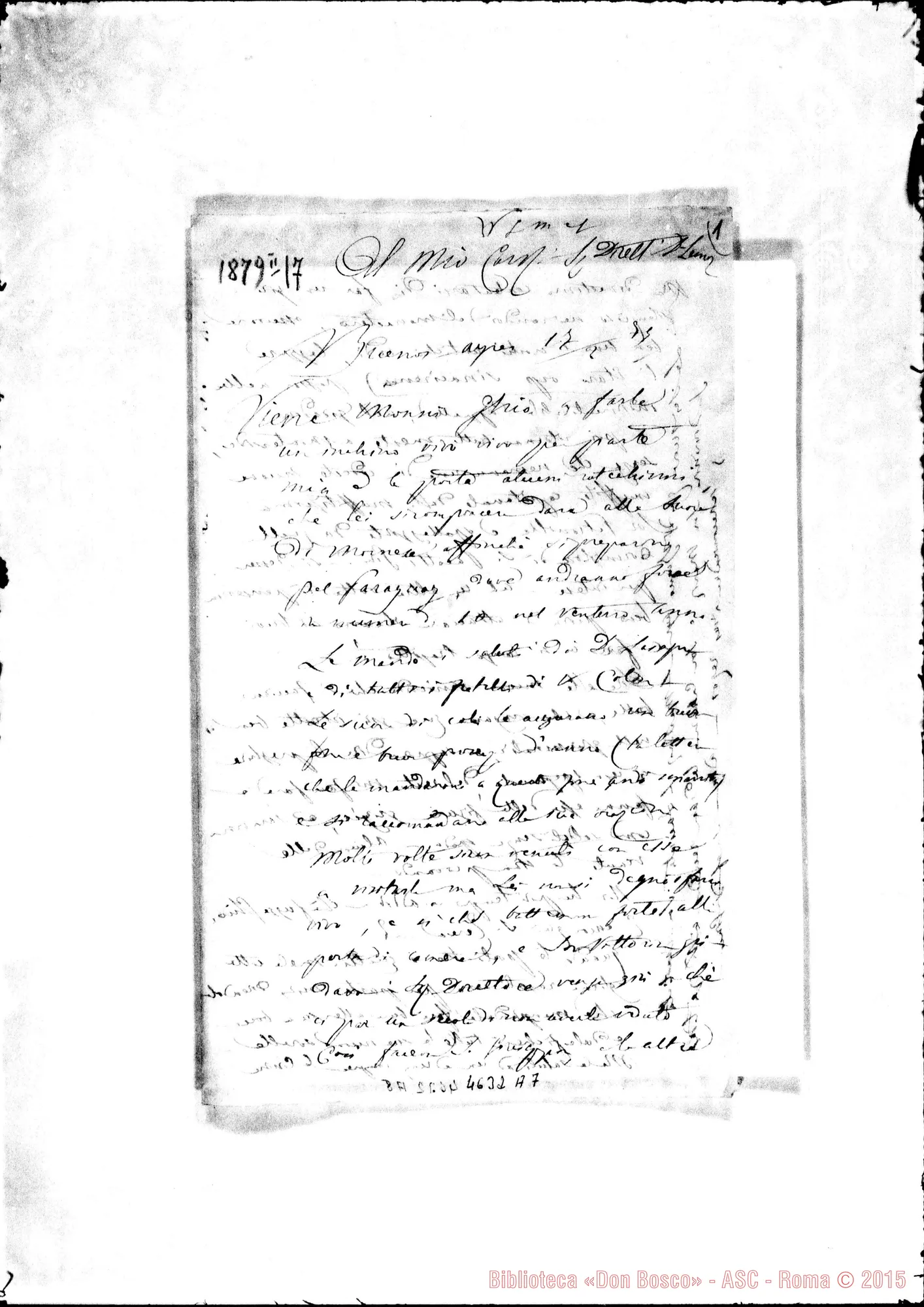 Fotogramma A 7 — « « « « Buenos A., 17-02-1879