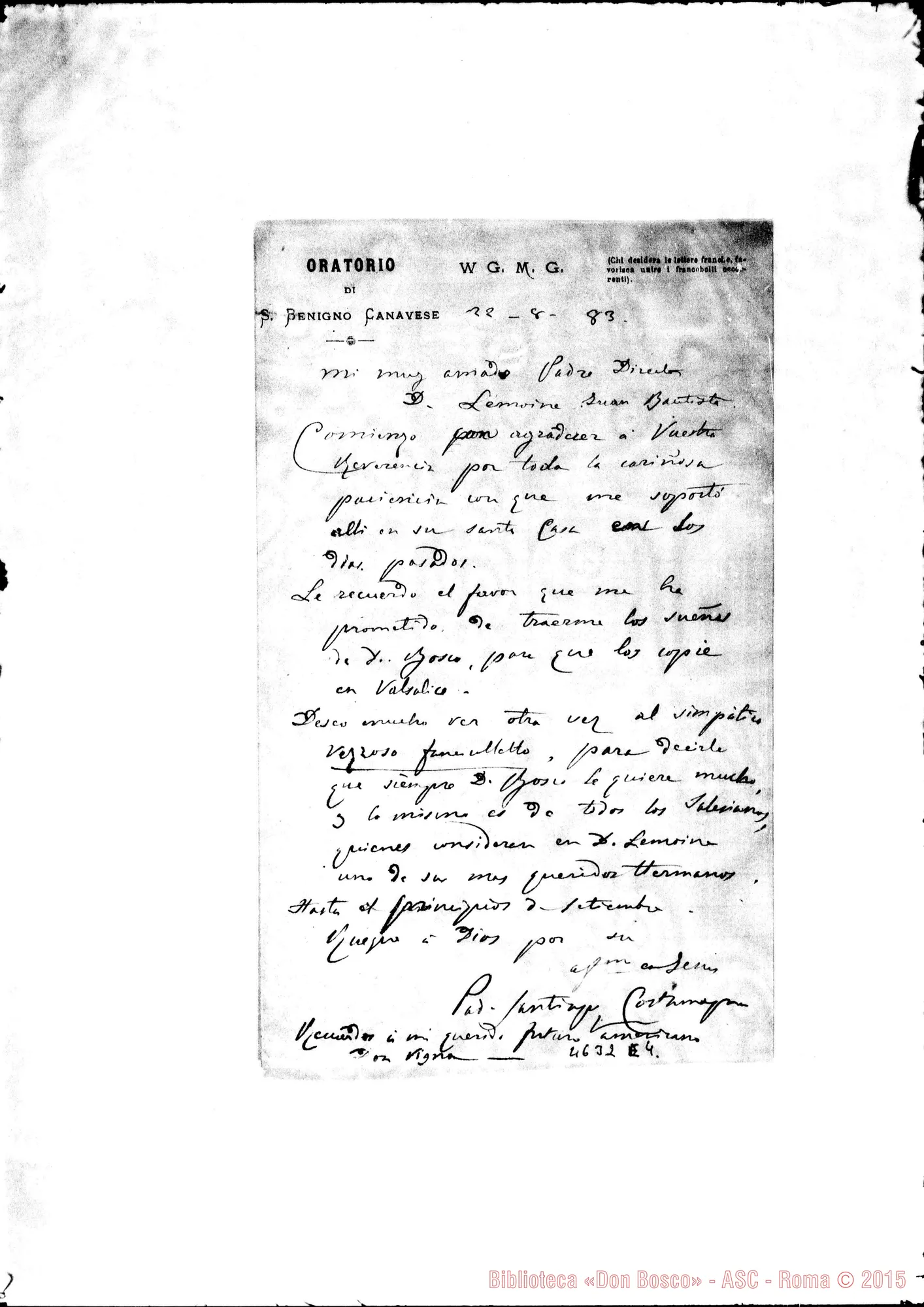 Fotogramma E 4 — « « « ti s. Benigno Canavese, 22-08-1883