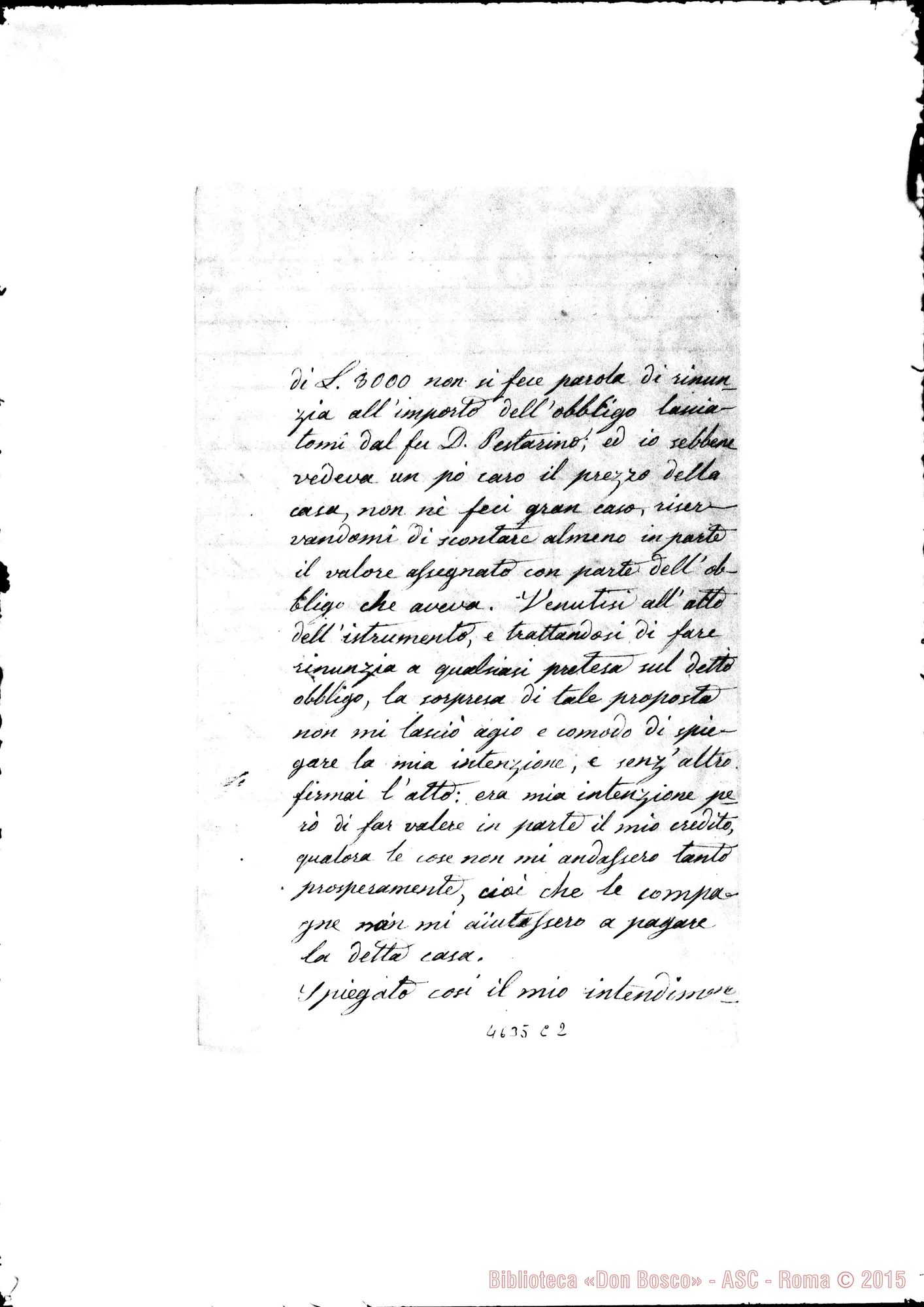 Fotogramma C 2 — « « « « Lerma, 6-08-1879 Autogr. Rua