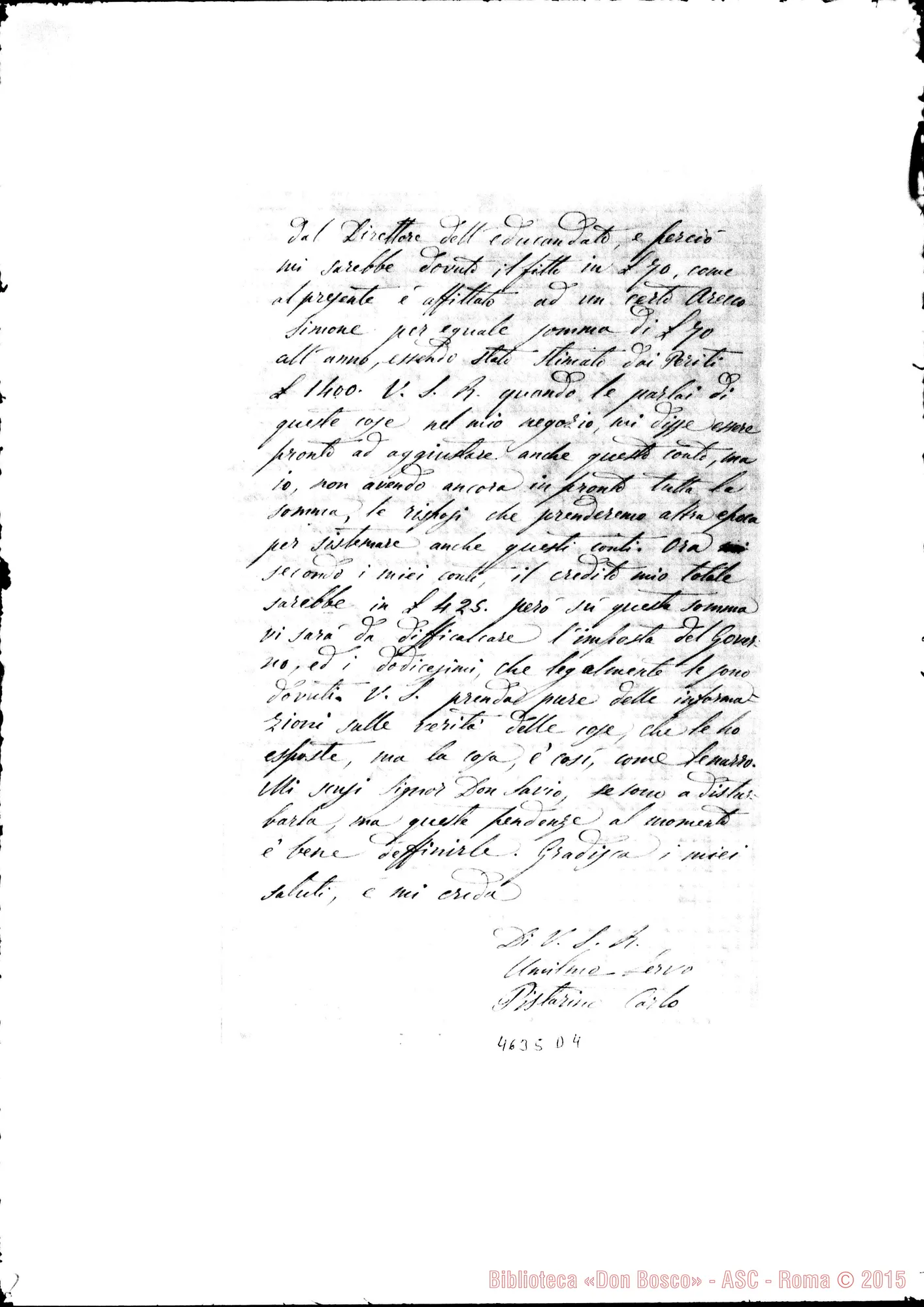 Fotogramma D 4 — Pestarino Carlo, farmacista-Savio Angelo. Ovada, 1876
