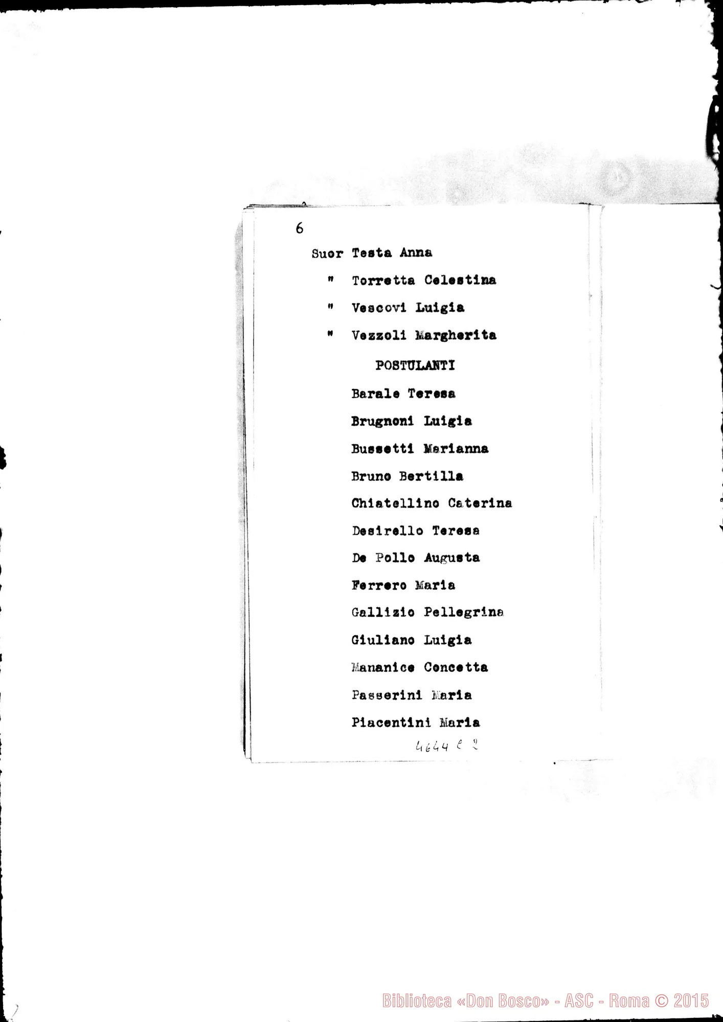 Fotogramma C 2 — 1883 Appaiono: Incisa Belbo, Nunziata di Mascali, S.te Marguerite (Francia), Morón (Argentina) Spariscono: Visone, Cascinette