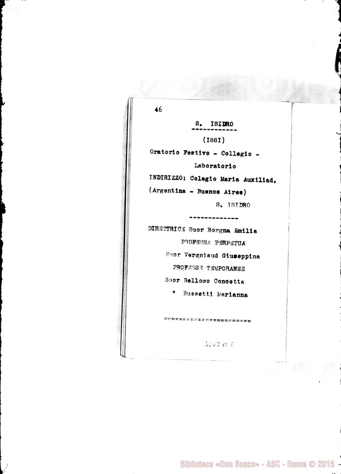 Fotogramma B 5 — 1885 Appaiono: Tor.-Lingotto, Tor.-Candia