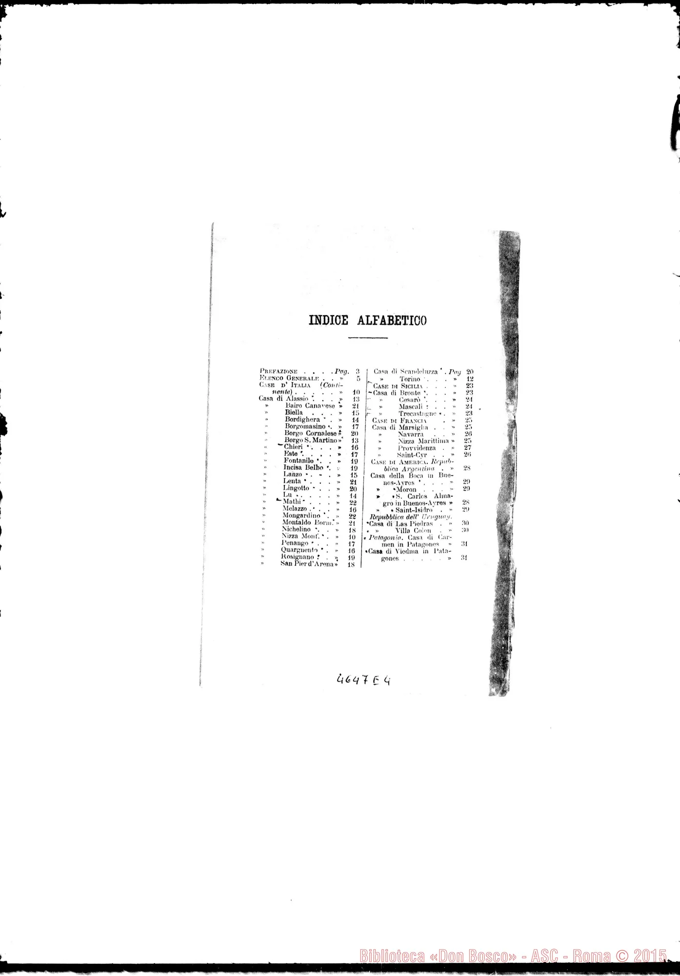 Fotogramma E 4 — 1886 Appaiono: Scandeluzza, Bairo Canavese, Montaldo Bormida, Lenta, Mongardino, Mathi Spariscono: Catania, Tro.-Candia, Villarboit