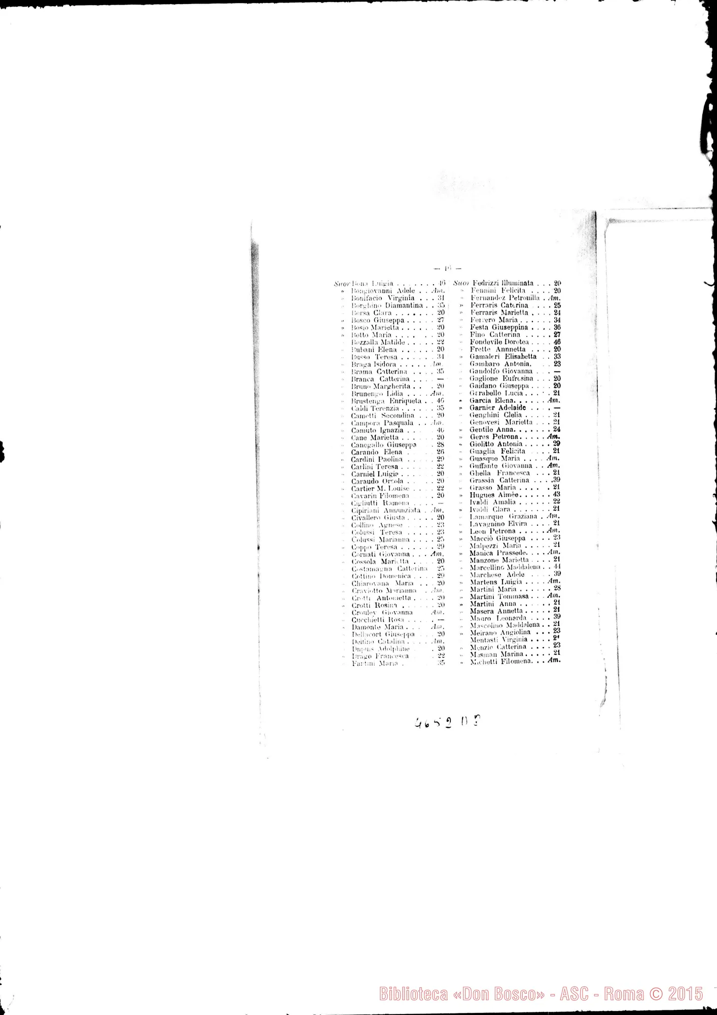 Fotogramma D 8 — 1892 Europa - Appaiono: Cannobbio, Castano, Oreno, Cannara d’Assisi, Pontestura, Parma, Roma, Lille (Fr.), Liegi (Belgio), Betlemme (Palestina)