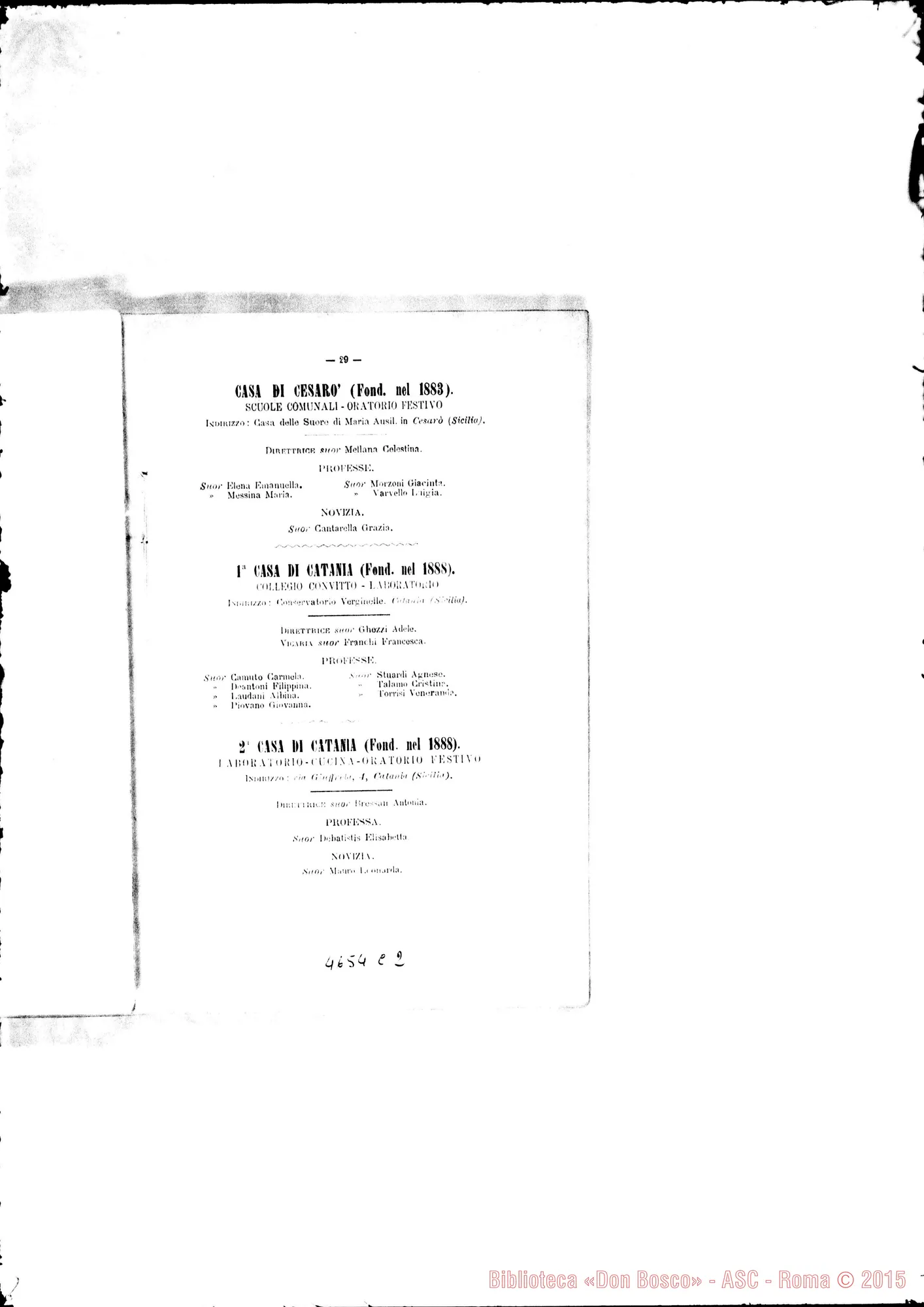 Fotogramma C 2 — 1893 Europa - Appaiono: Trino, Riva di Chieri, Catania (terza), Beitgemal (Palestina) - Spariscono: Coassolo Torinese