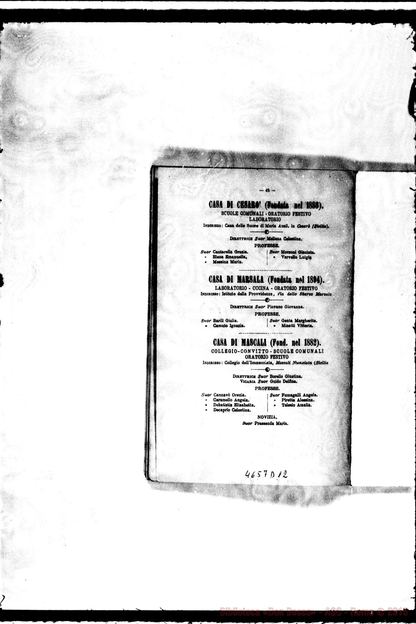 Fotogramma D 12