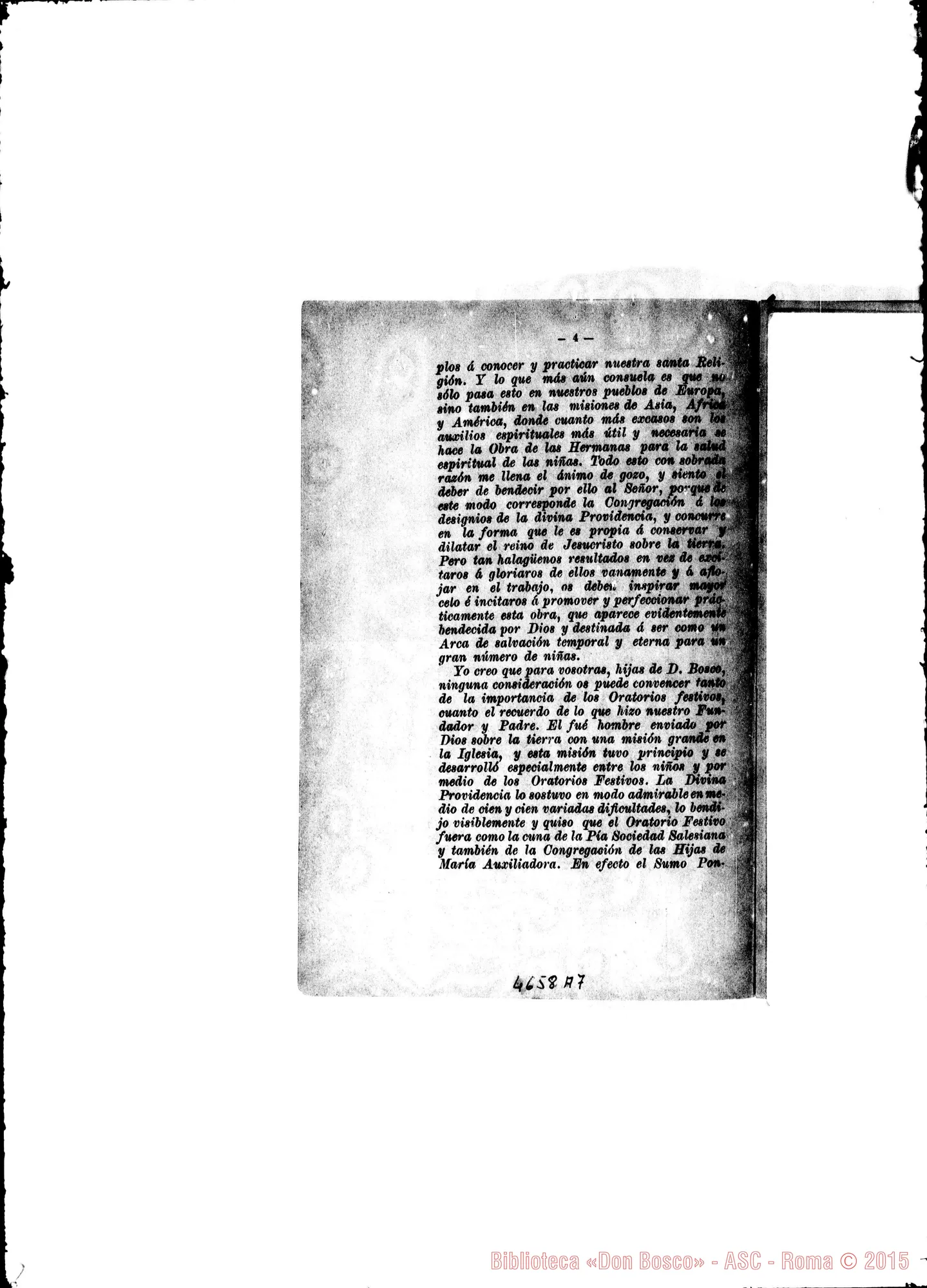 Fotogramma A 7 — America - Appaiono: Mendoza (Arg.), Ararás (Brasile), Cuyabà (Brasile), S.ta Teresa (Brasile)