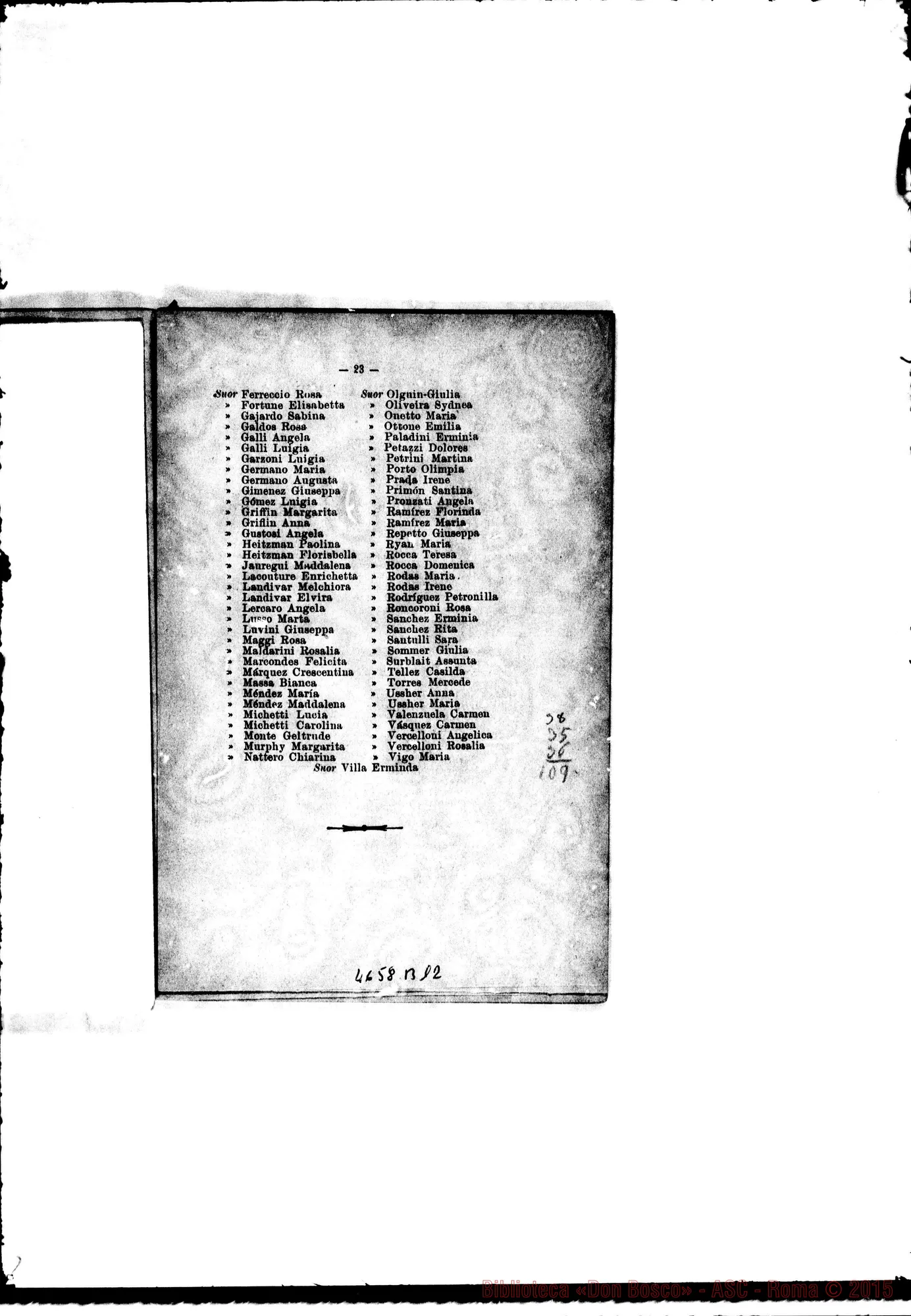 Fotogramma B 12 — America - Appaiono: Mendoza (Arg.), Ararás (Brasile), Cuyabà (Brasile), S.ta Teresa (Brasile)