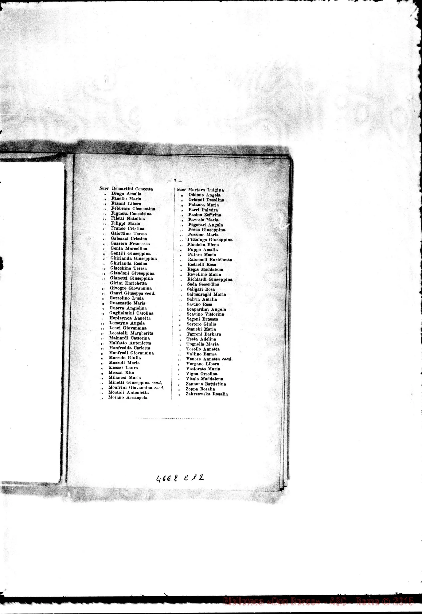 Fotogramma C 12 — 1898 Europa - Appaiono: Cavaglio, Diano d’Alba, Giaveno (seconda), Mornese, S. Marzano, Tirano, Trofarello, Berceto, Campione, Conegliano, Etagnac (Fr.), Jerez de la Frontera (Spag.) - Spariscono: Sparone, Patronato dell’infanzia