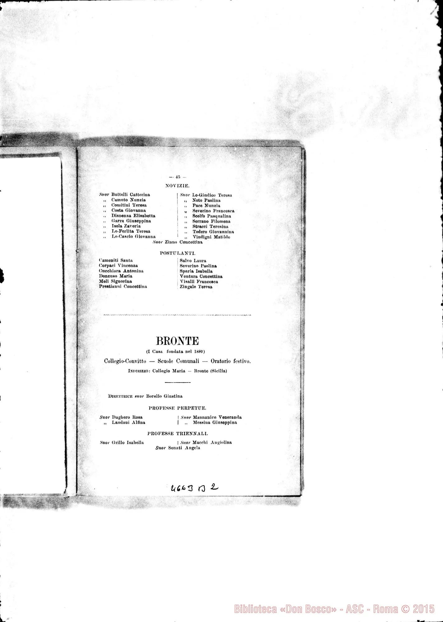 Fotogramma B 2 — 1898 Europa - Appaiono: Cavaglio, Diano d’Alba, Giaveno (seconda), Mornese, S. Marzano, Tirano, Trofarello, Berceto, Campione, Conegliano, Etagnac (Fr.), Jerez de la Frontera (Spag.) - Spariscono: Sparone, Patronato dell’infanzia