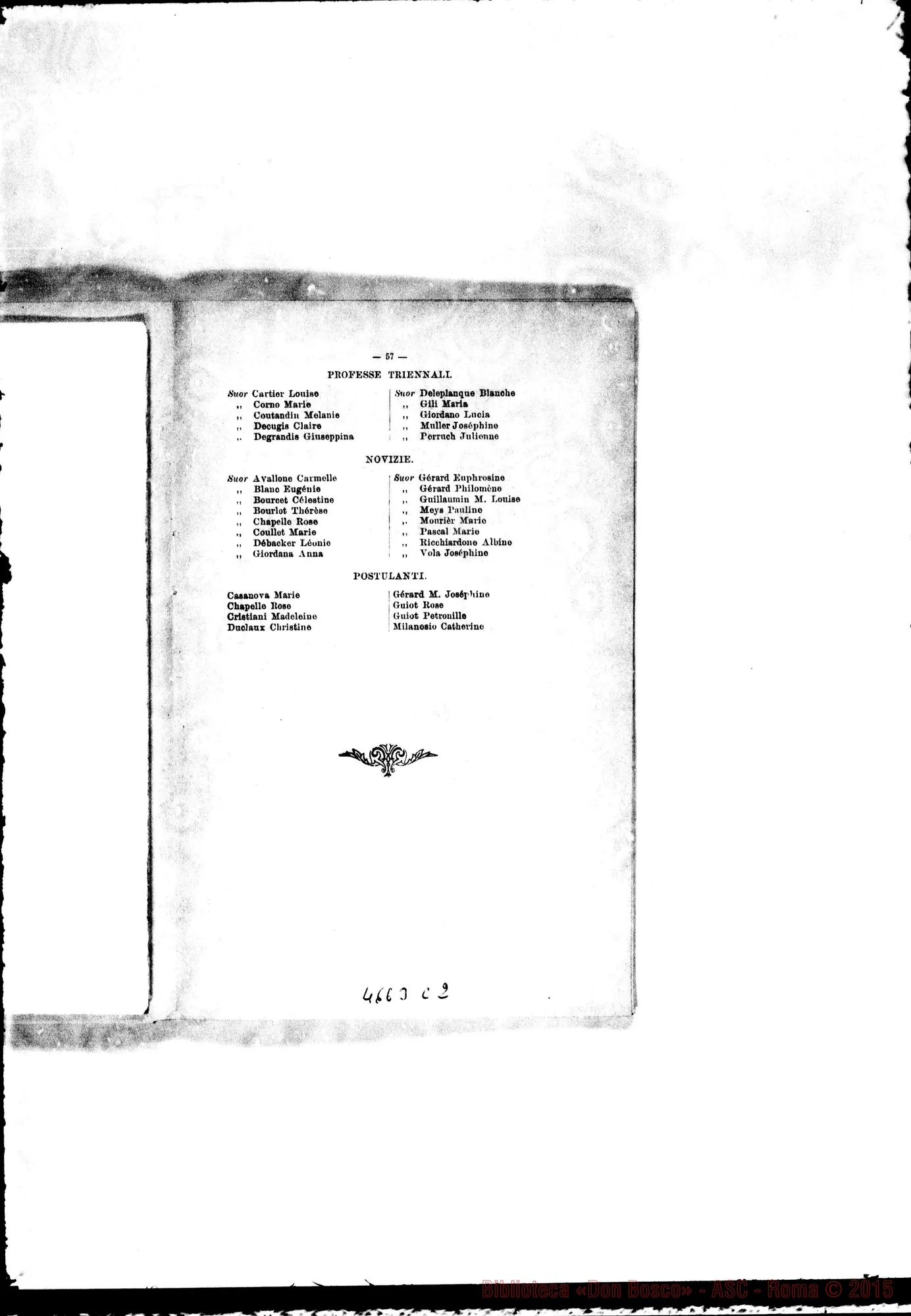 Fotogramma C 2 — 1898 Europa - Appaiono: Cavaglio, Diano d’Alba, Giaveno (seconda), Mornese, S. Marzano, Tirano, Trofarello, Berceto, Campione, Conegliano, Etagnac (Fr.), Jerez de la Frontera (Spag.) - Spariscono: Sparone, Patronato dell’infanzia