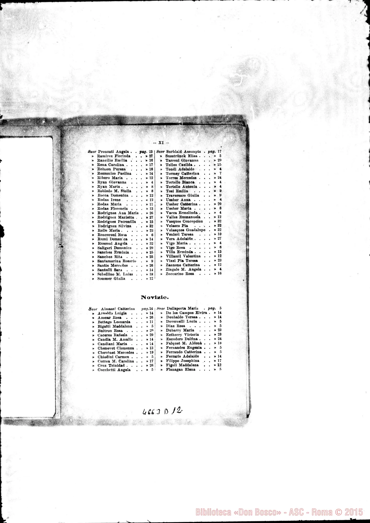 Fotogramma D 12 — America - Appaiono: La Plata (Arg.), Hoja Redonda (Perú), Contratación (Colom.) - Spariscono: Pindamonhangaba, San Paolo, San Martín