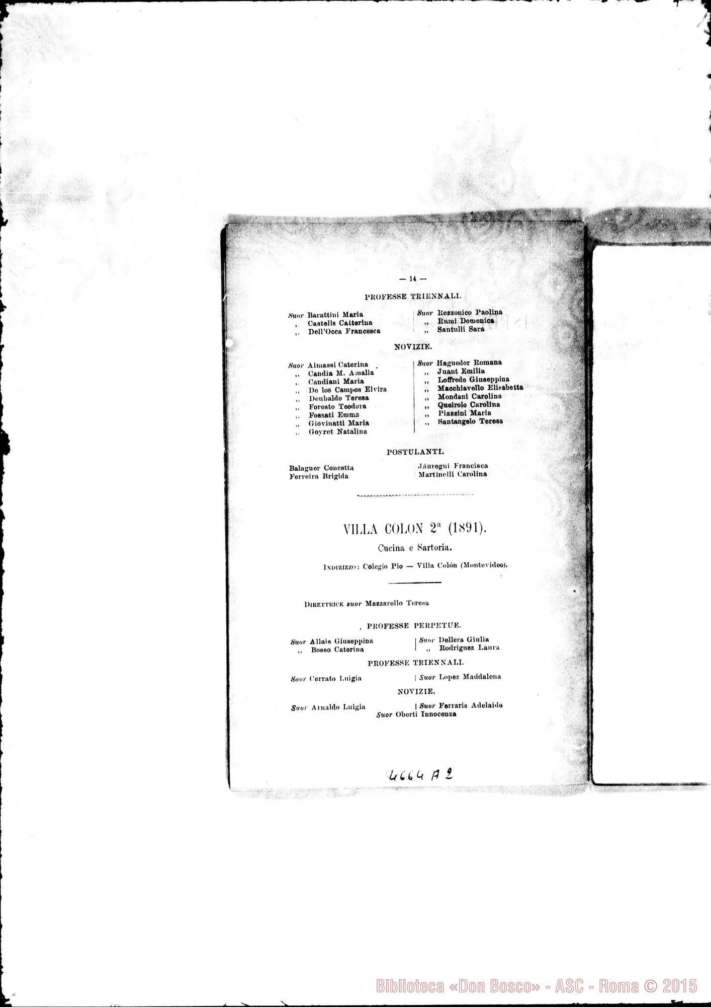 Fotogramma A 2 — America - Appaiono: La Plata (Arg.), Hoja Redonda (Perú), Contratación (Colom.) - Spariscono: Pindamonhangaba, San Paolo, San Martín