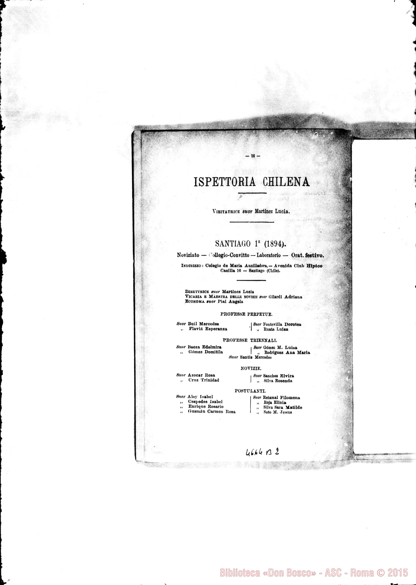 Fotogramma B 2 — America - Appaiono: La Plata (Arg.), Hoja Redonda (Perú), Contratación (Colom.) - Spariscono: Pindamonhangaba, San Paolo, San Martín